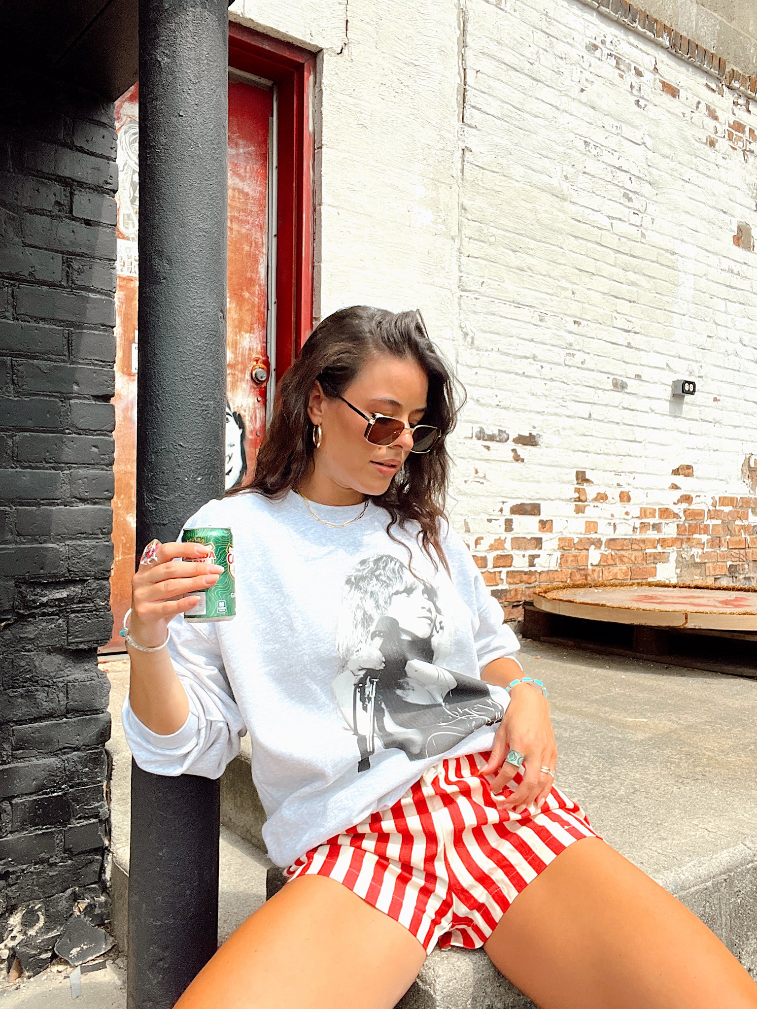 Vintage Stevie Graphic Sweatshirt