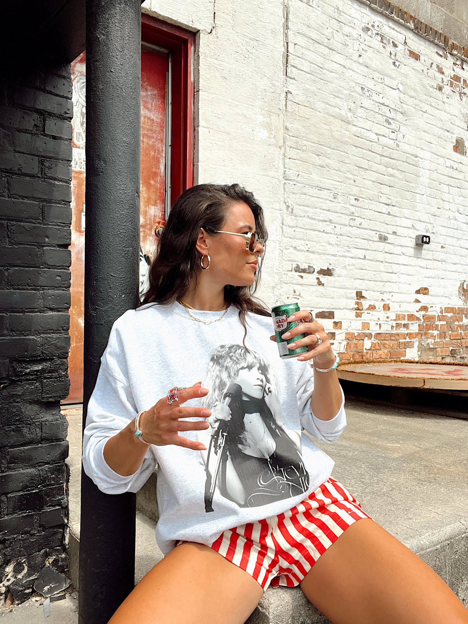 Vintage Stevie Graphic Sweatshirt