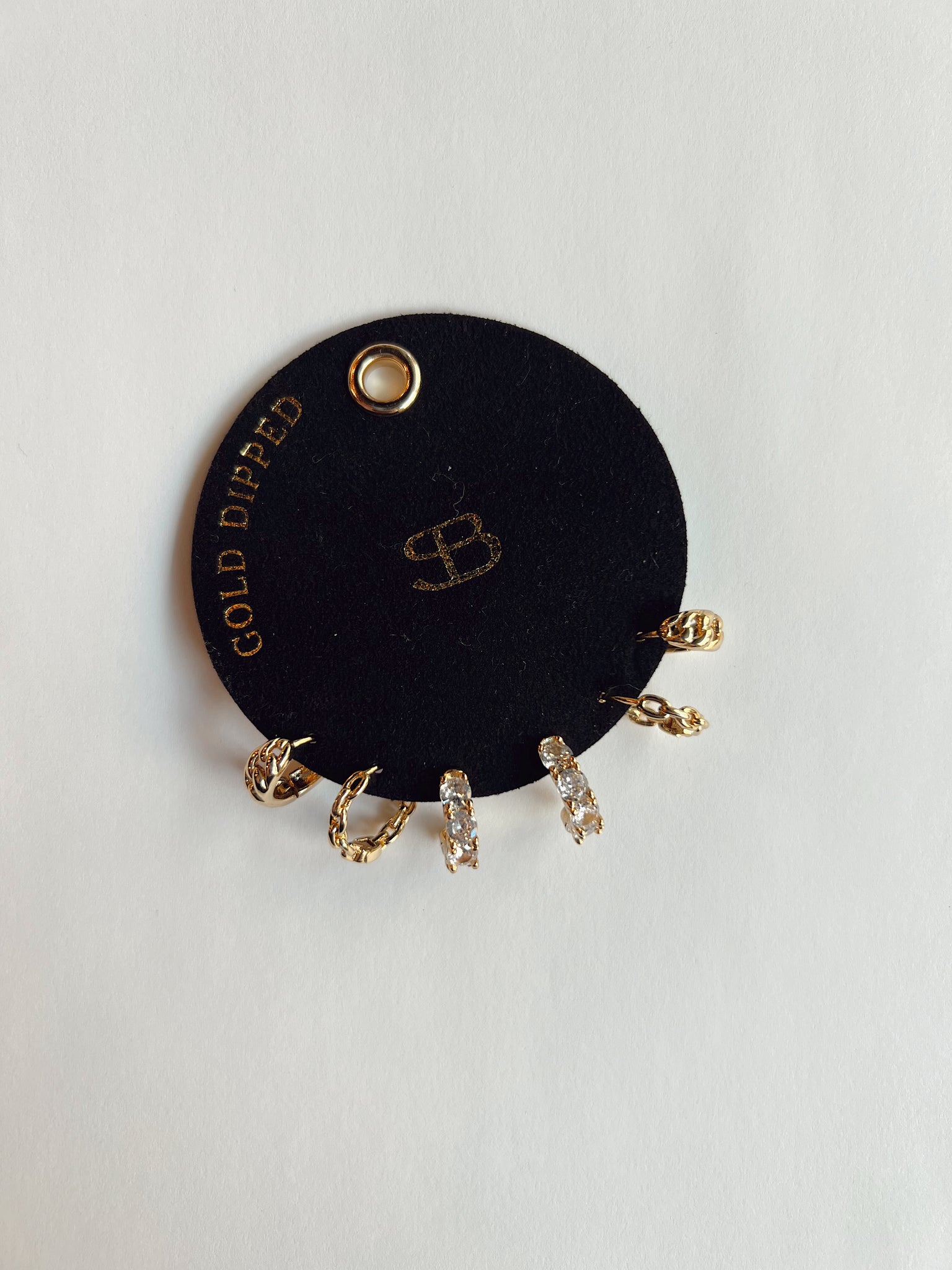 Gold Multi Hoop Earrings