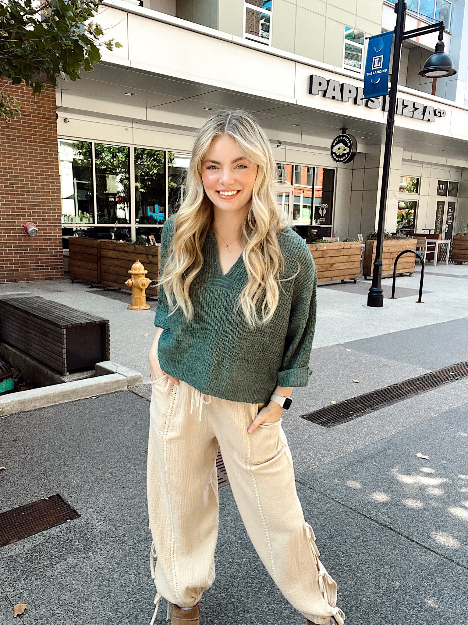 Monroe Jade Knit Pullover