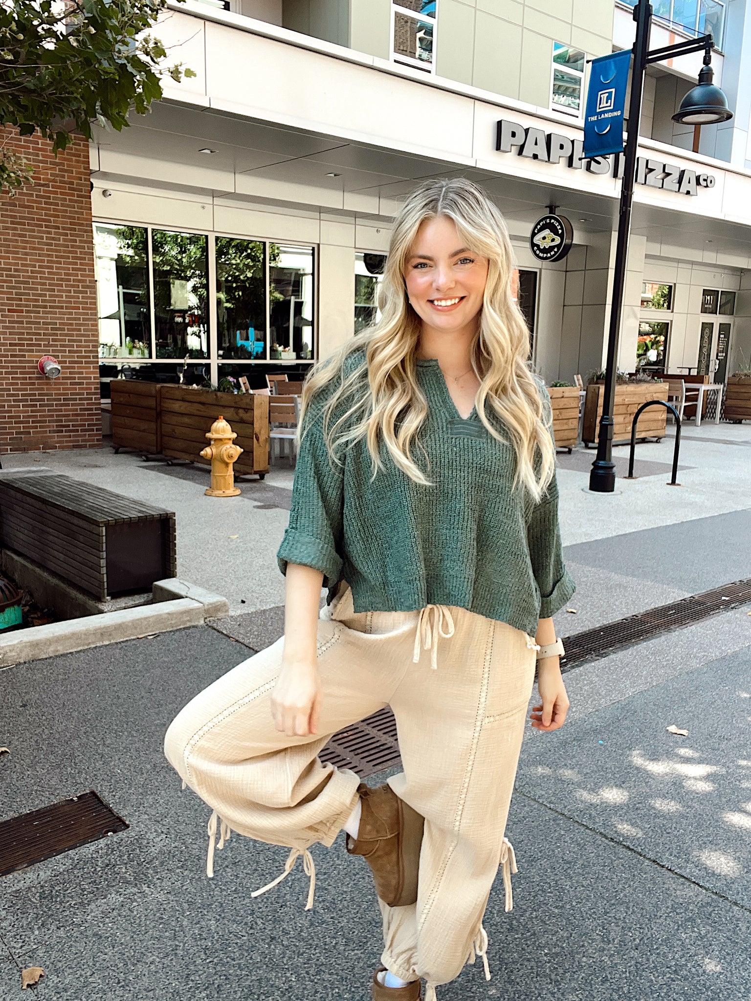 Monroe Jade Knit Pullover