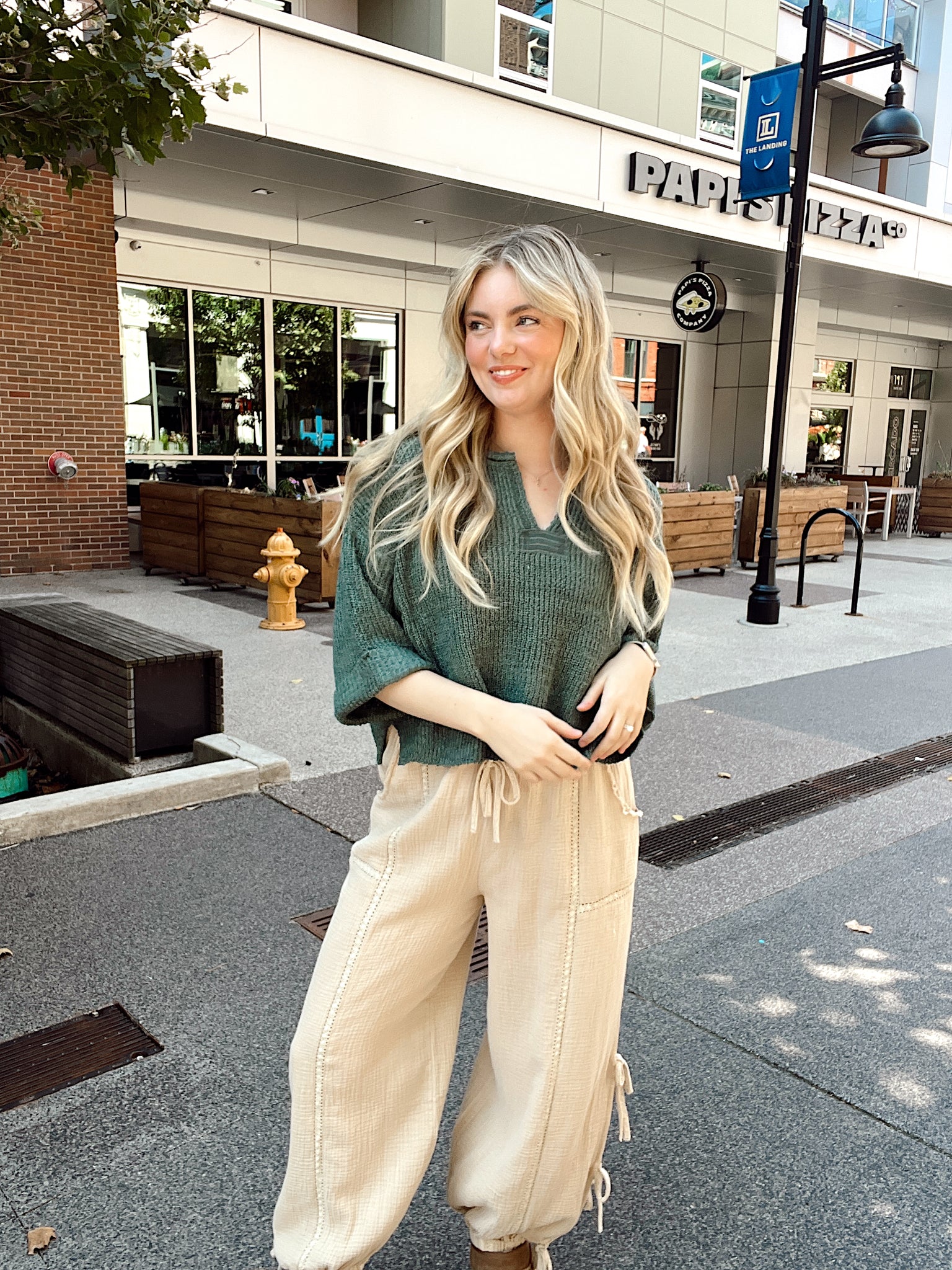 Monroe Jade Knit Pullover