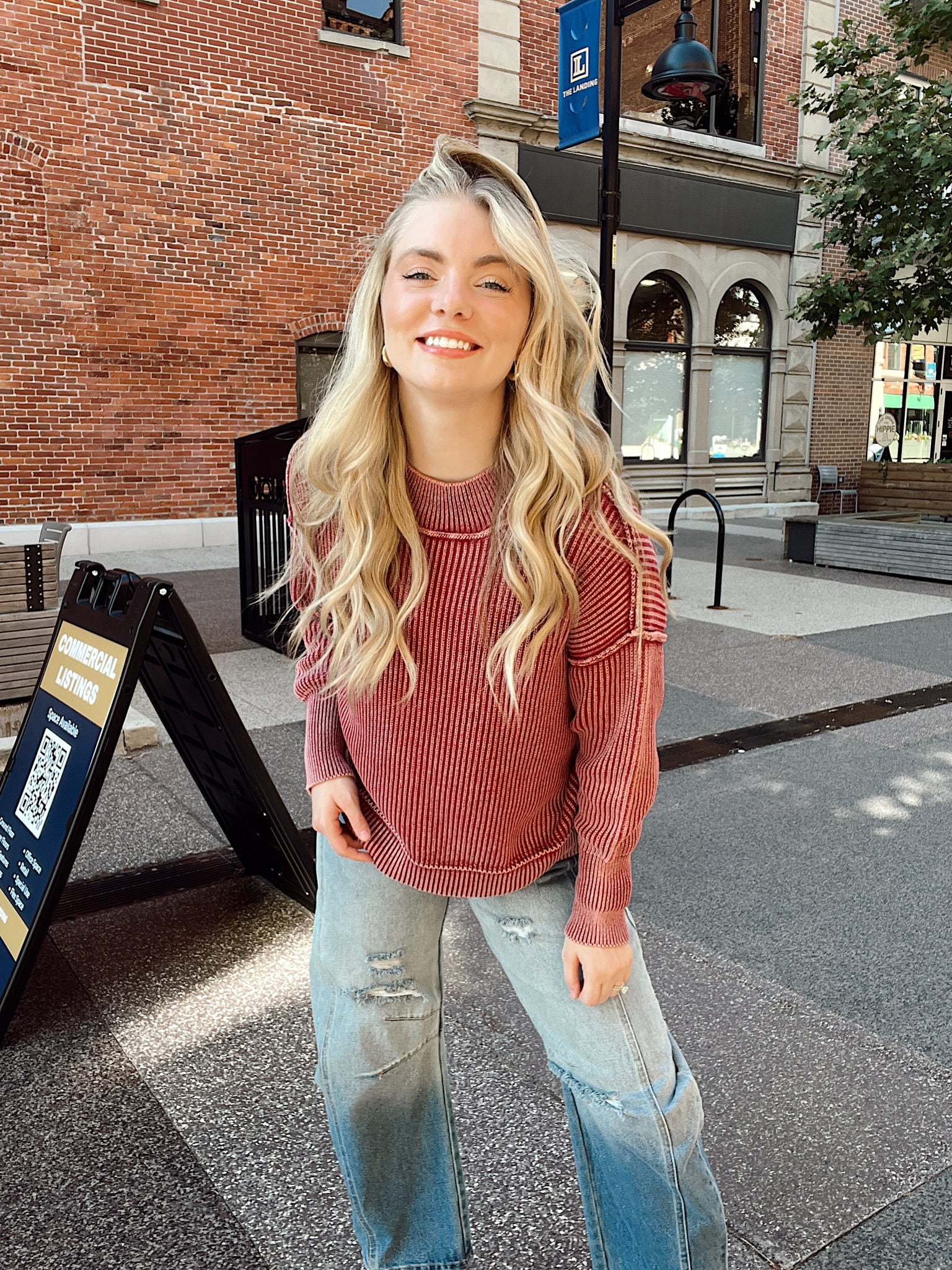 Feeling Mellow Cabernet Sweater