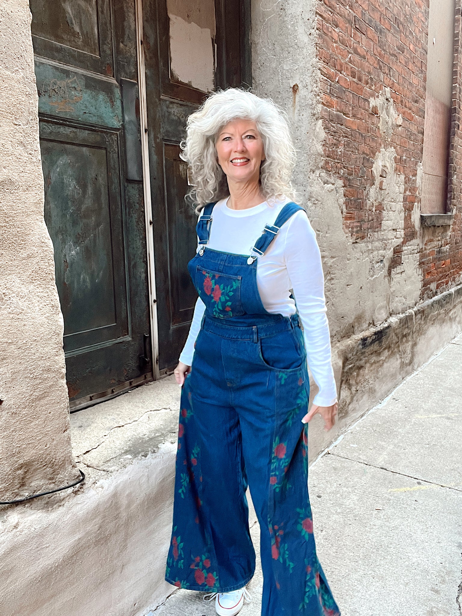 Coming Up Roses Bib Overalls