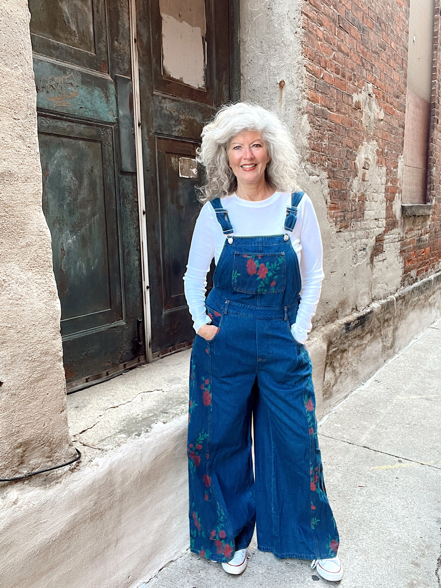 Coming Up Roses Bib Overalls
