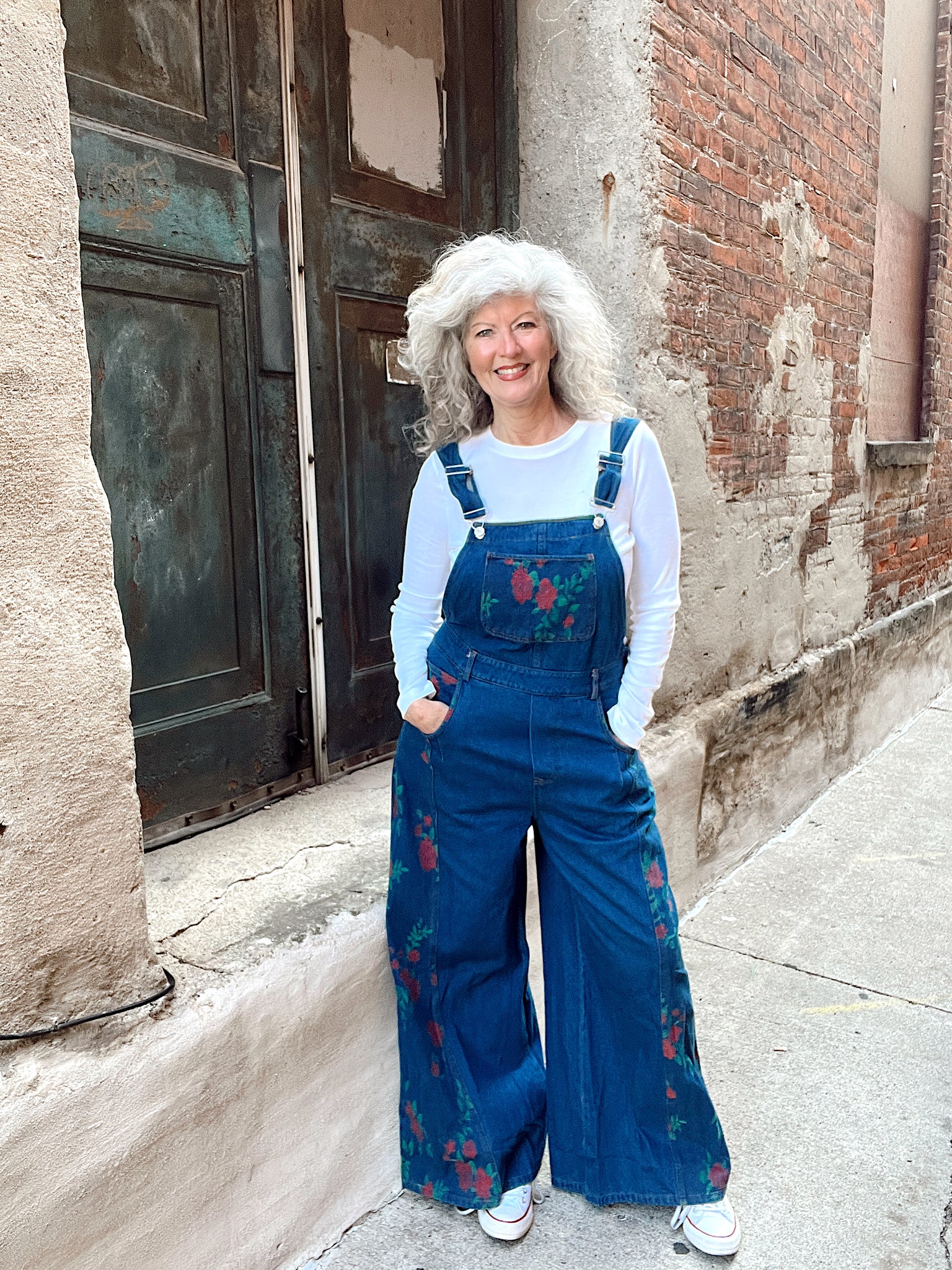 Coming Up Roses Bib Overalls