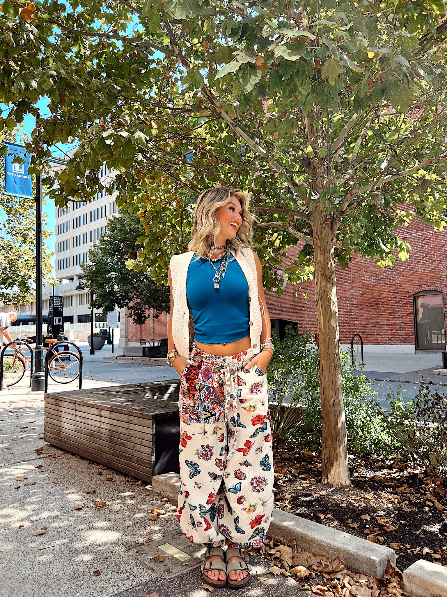 Butterfly Blossom Pants