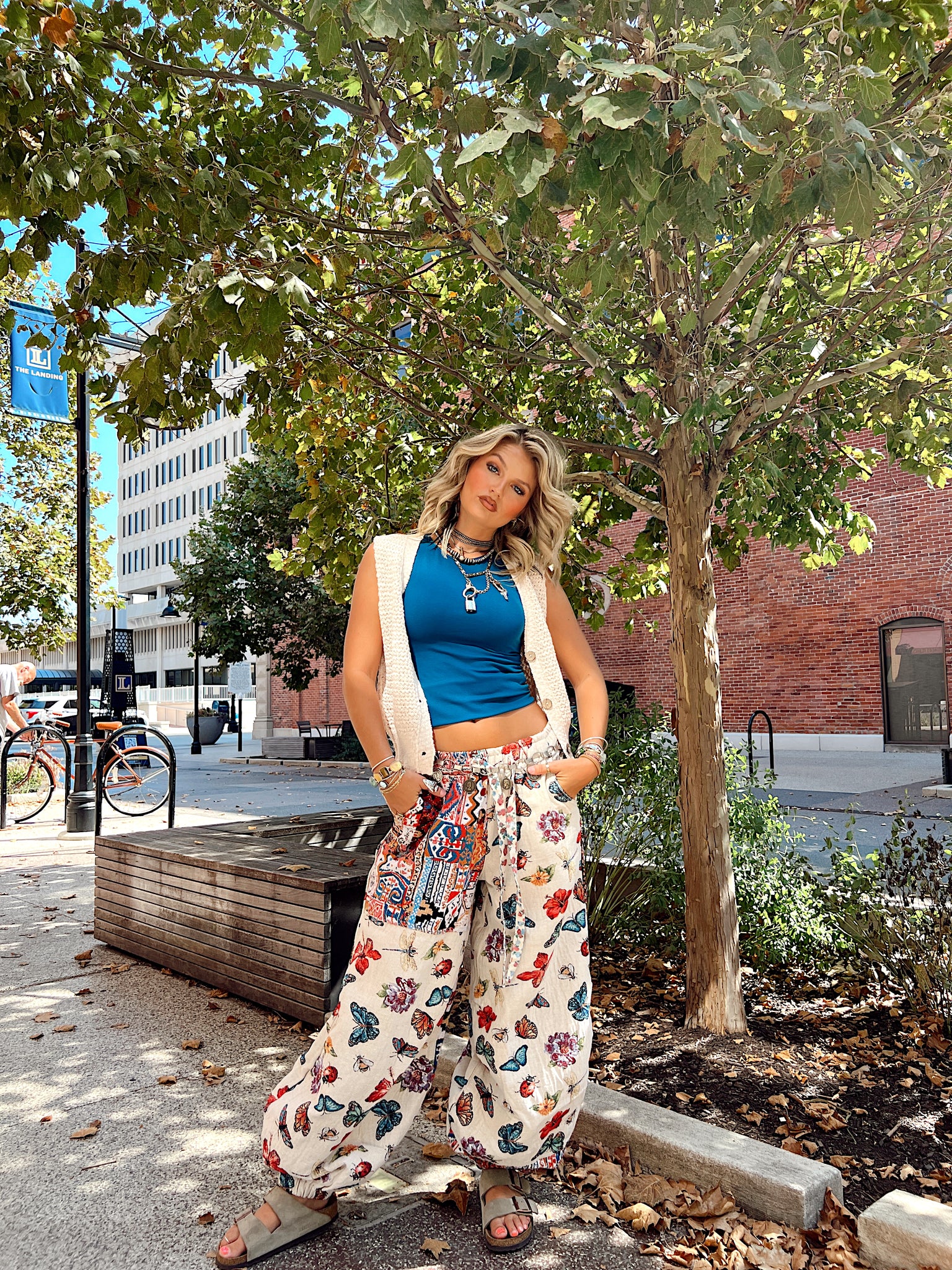 Butterfly Blossom Pants