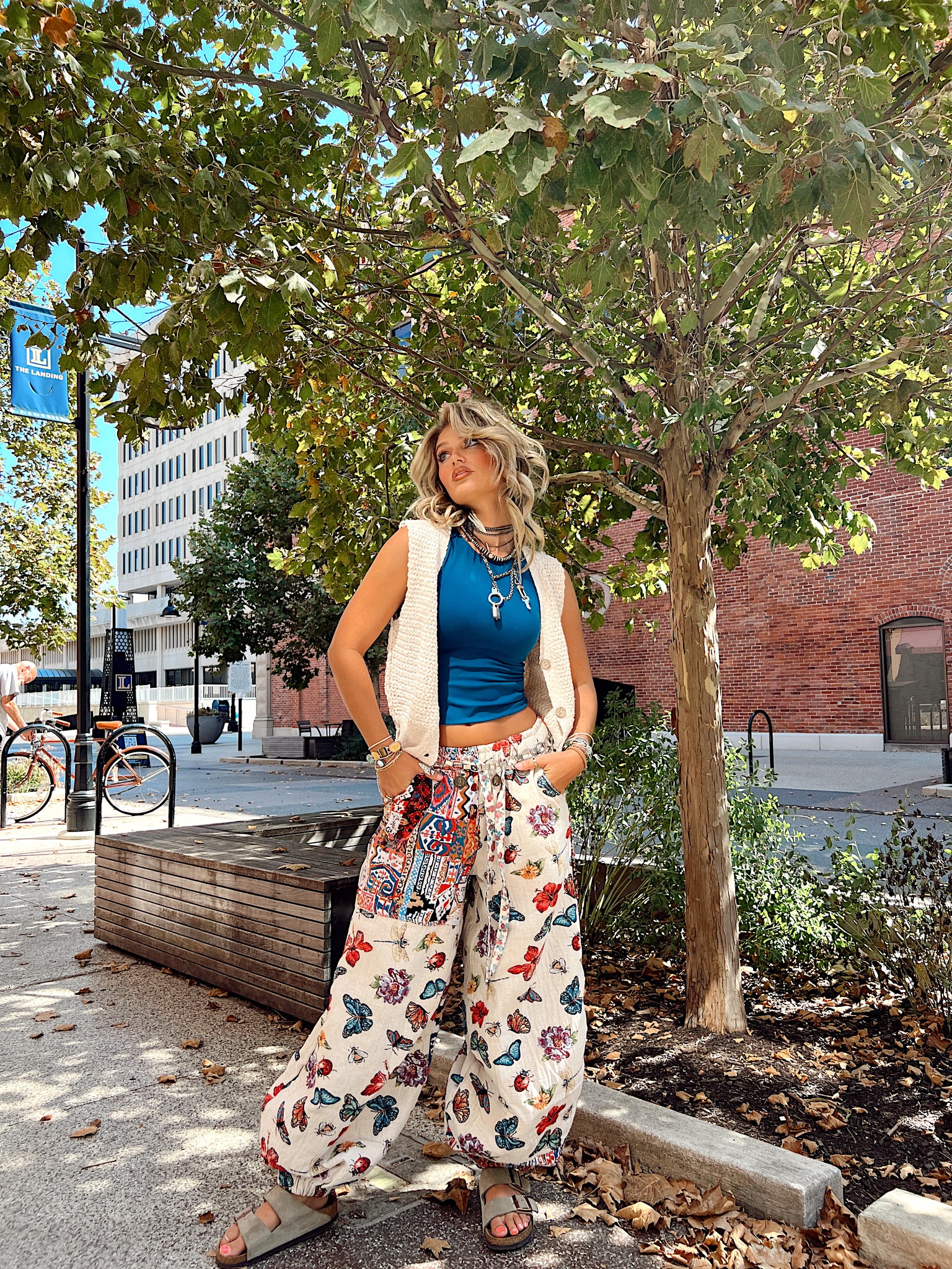 Butterfly Blossom Pants