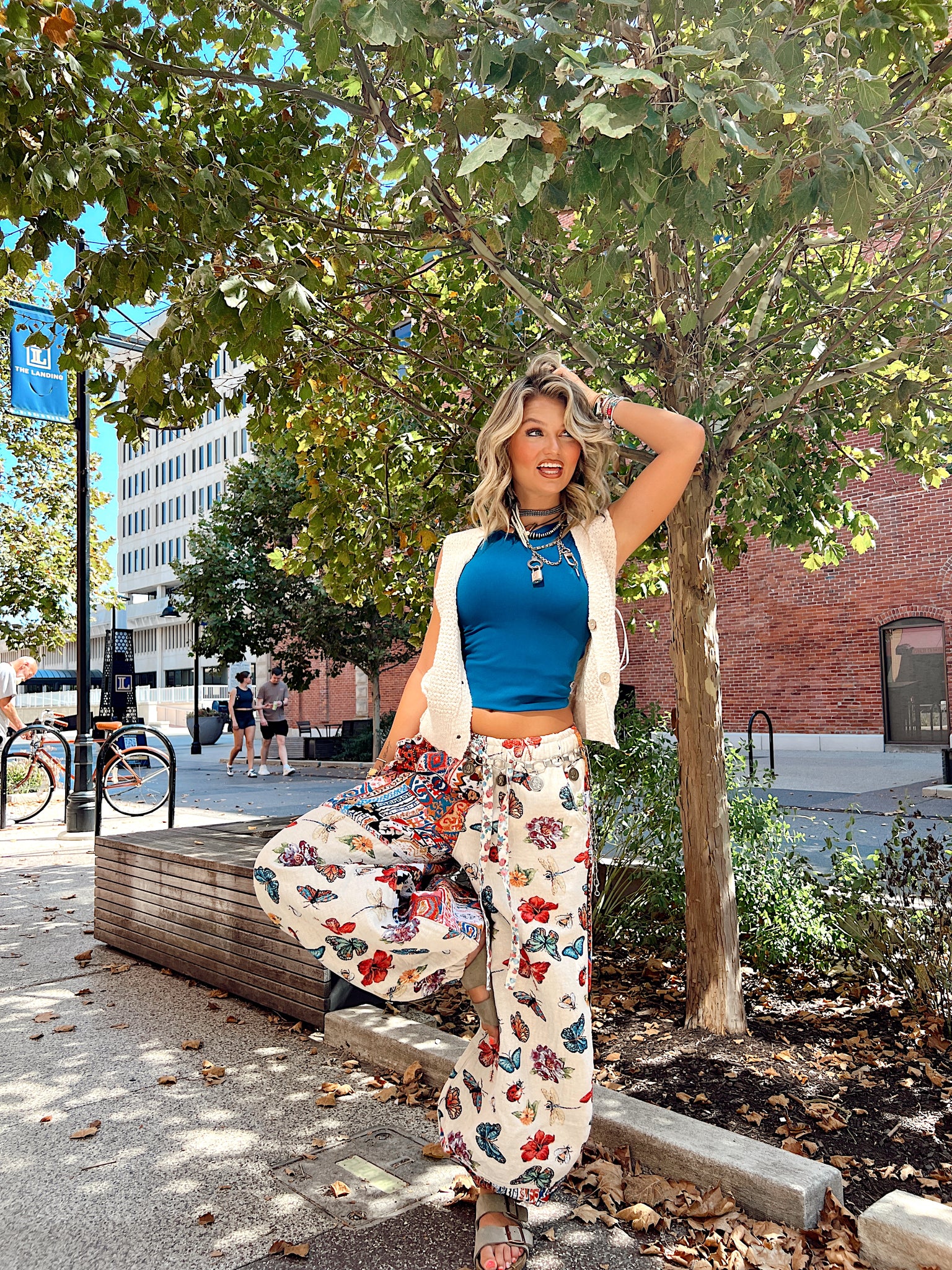 Butterfly Blossom Pants