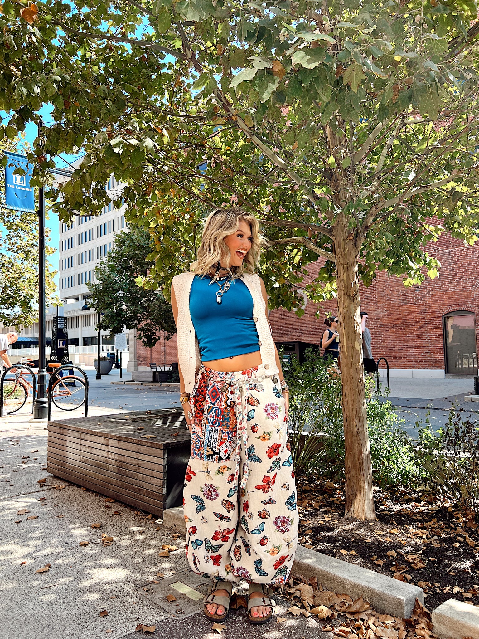 Butterfly Blossom Pants