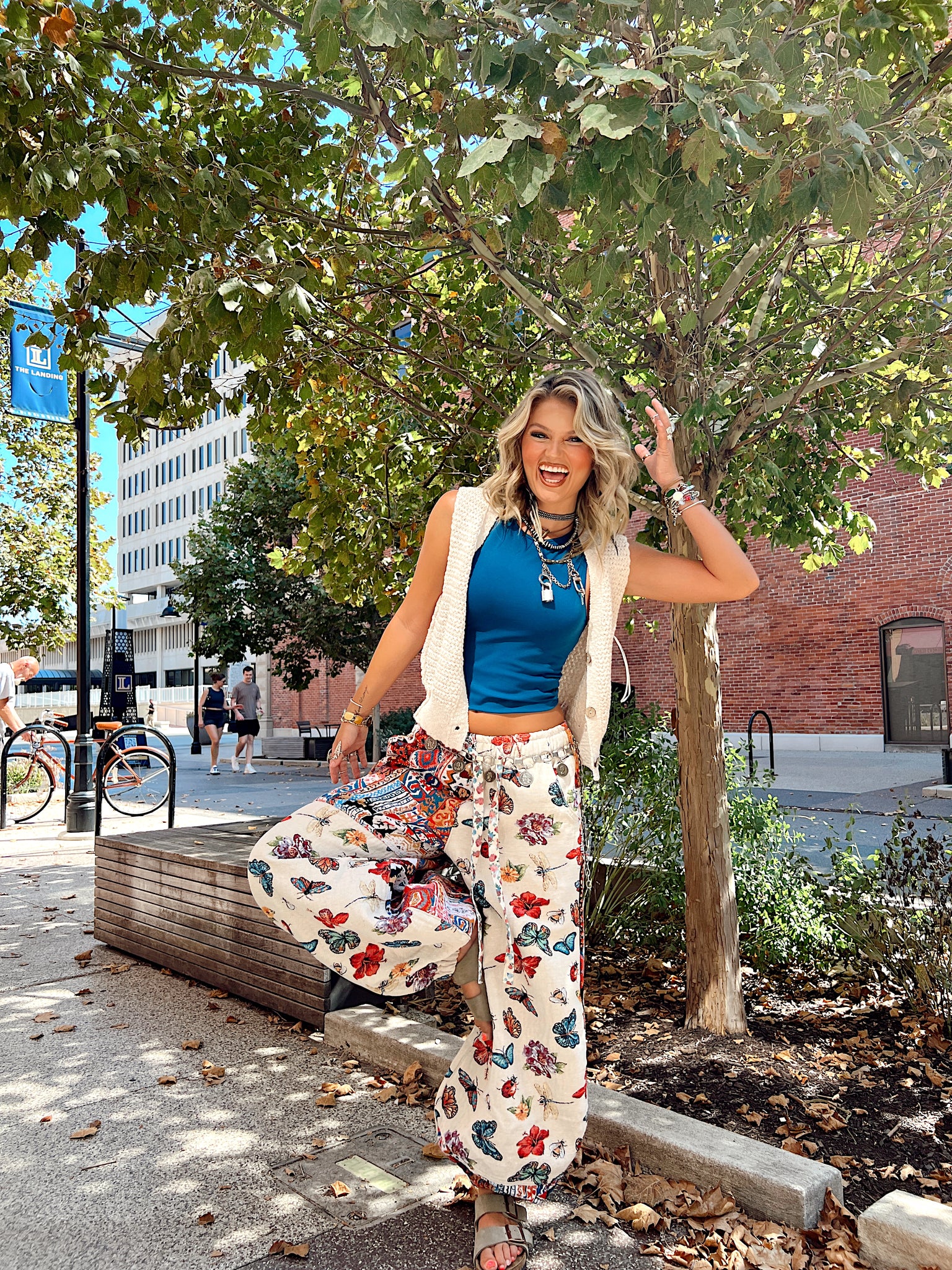 Butterfly Blossom Pants