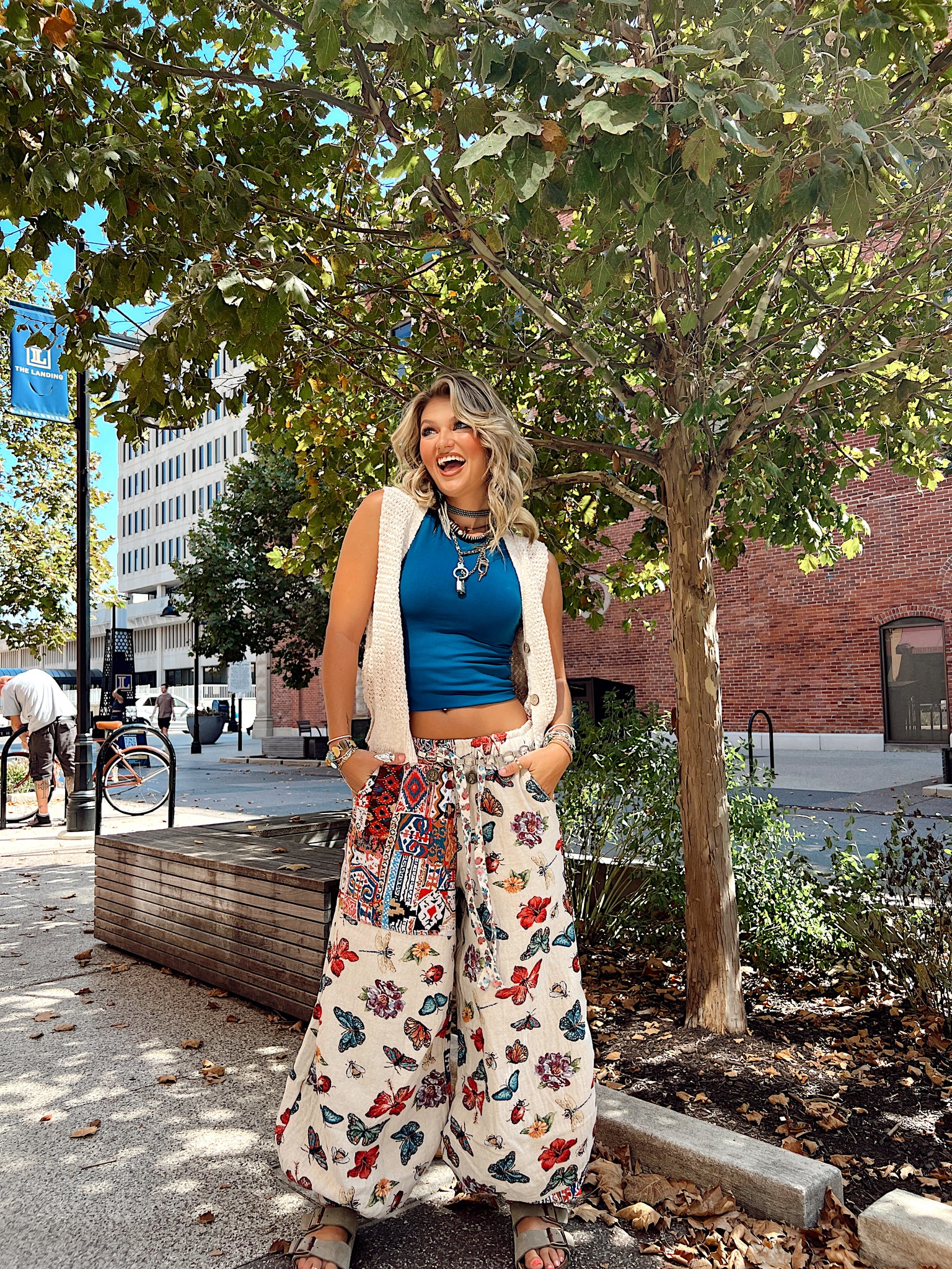 Butterfly Blossom Pants