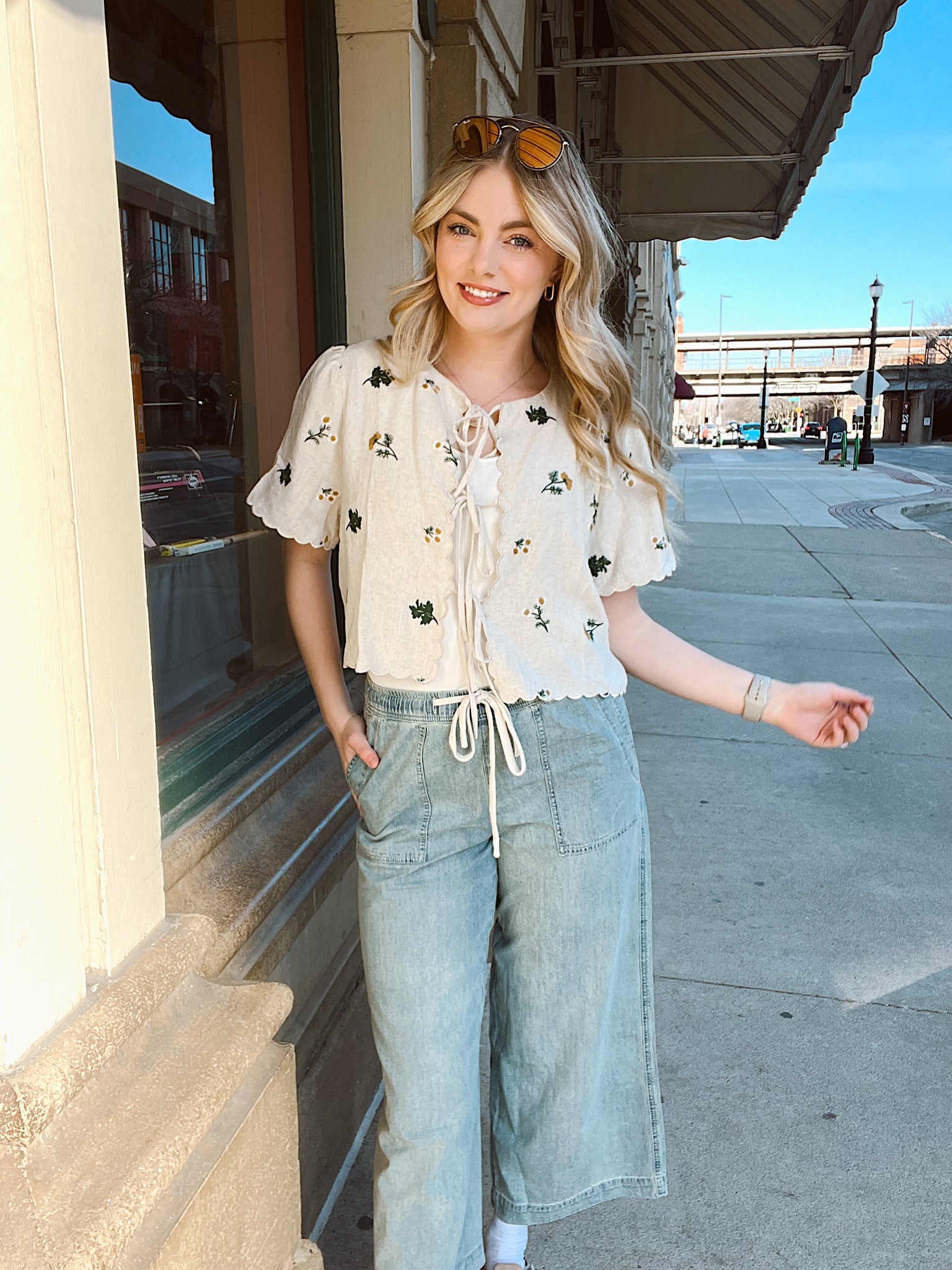 PREORDER All In The Petals Blouse