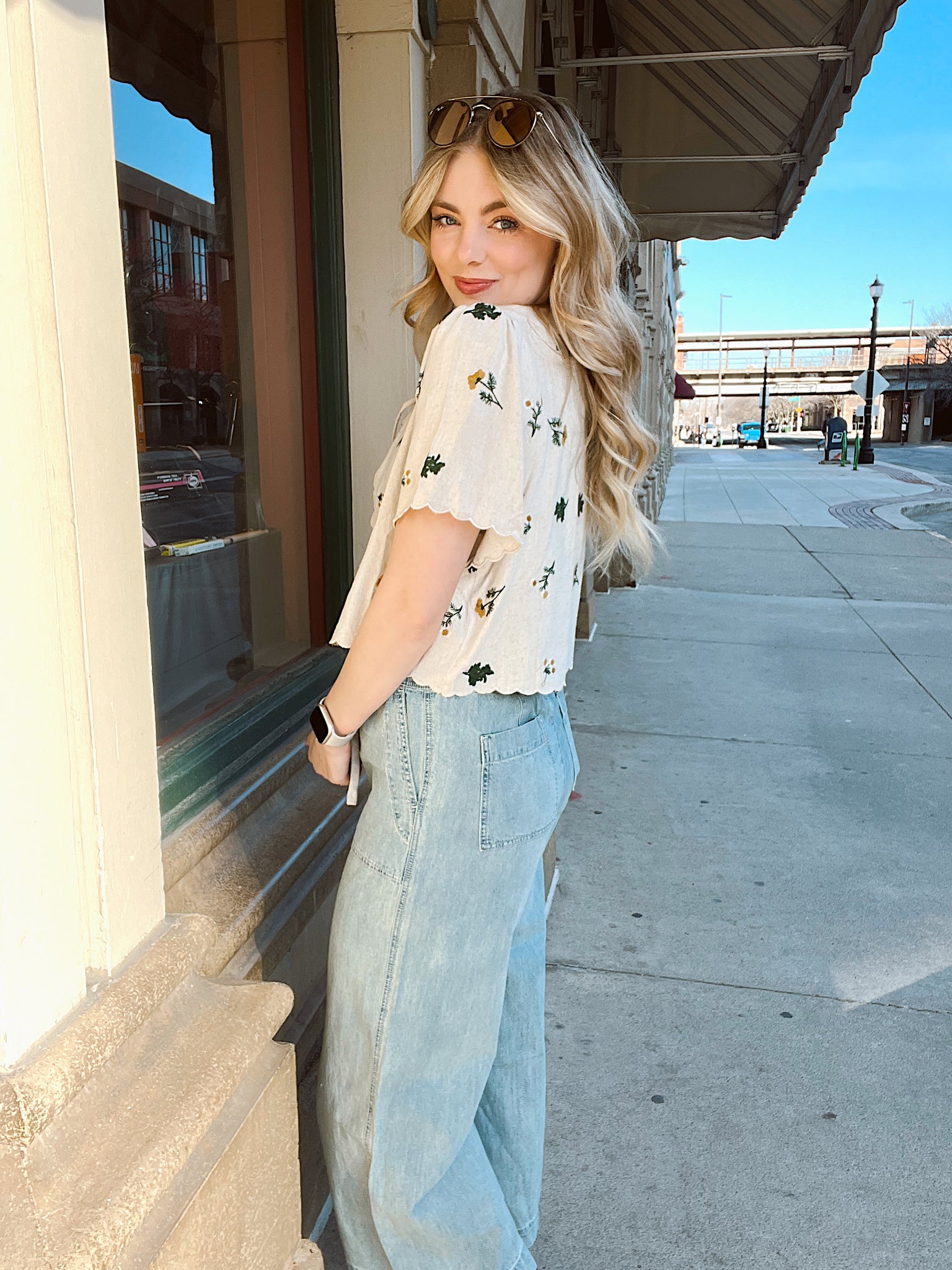 PREORDER All In The Petals Blouse