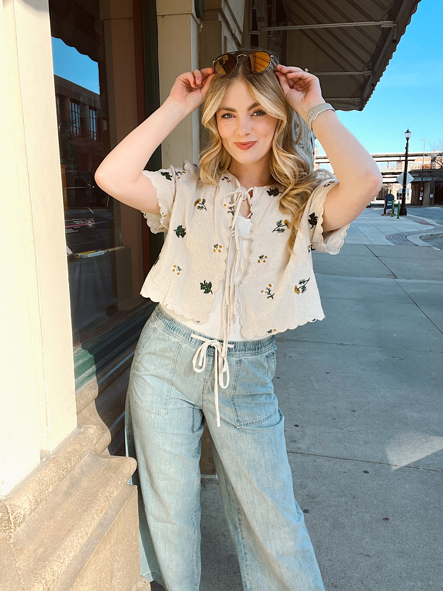 PREORDER All In The Petals Blouse
