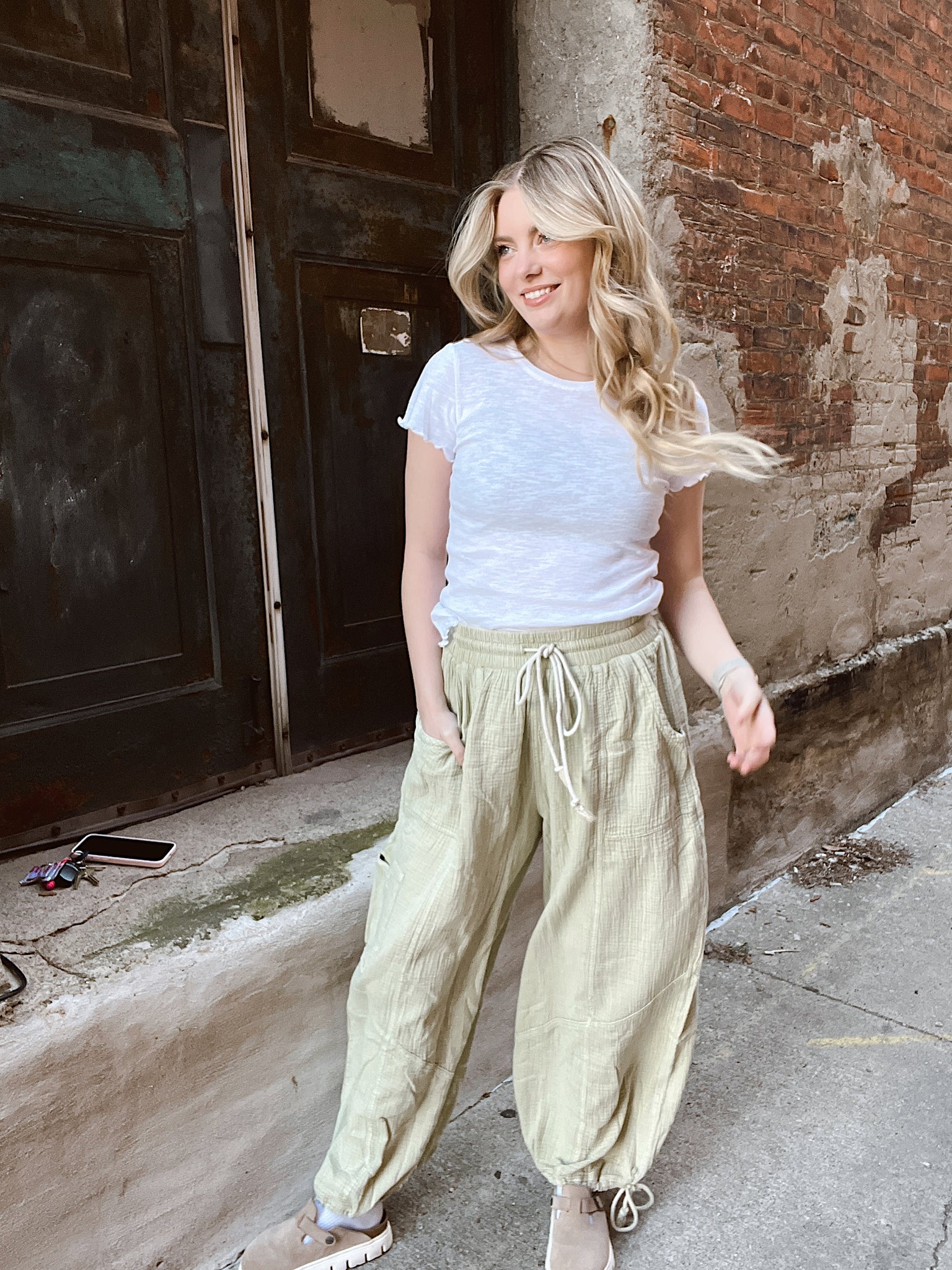 Gracelynn White Tee