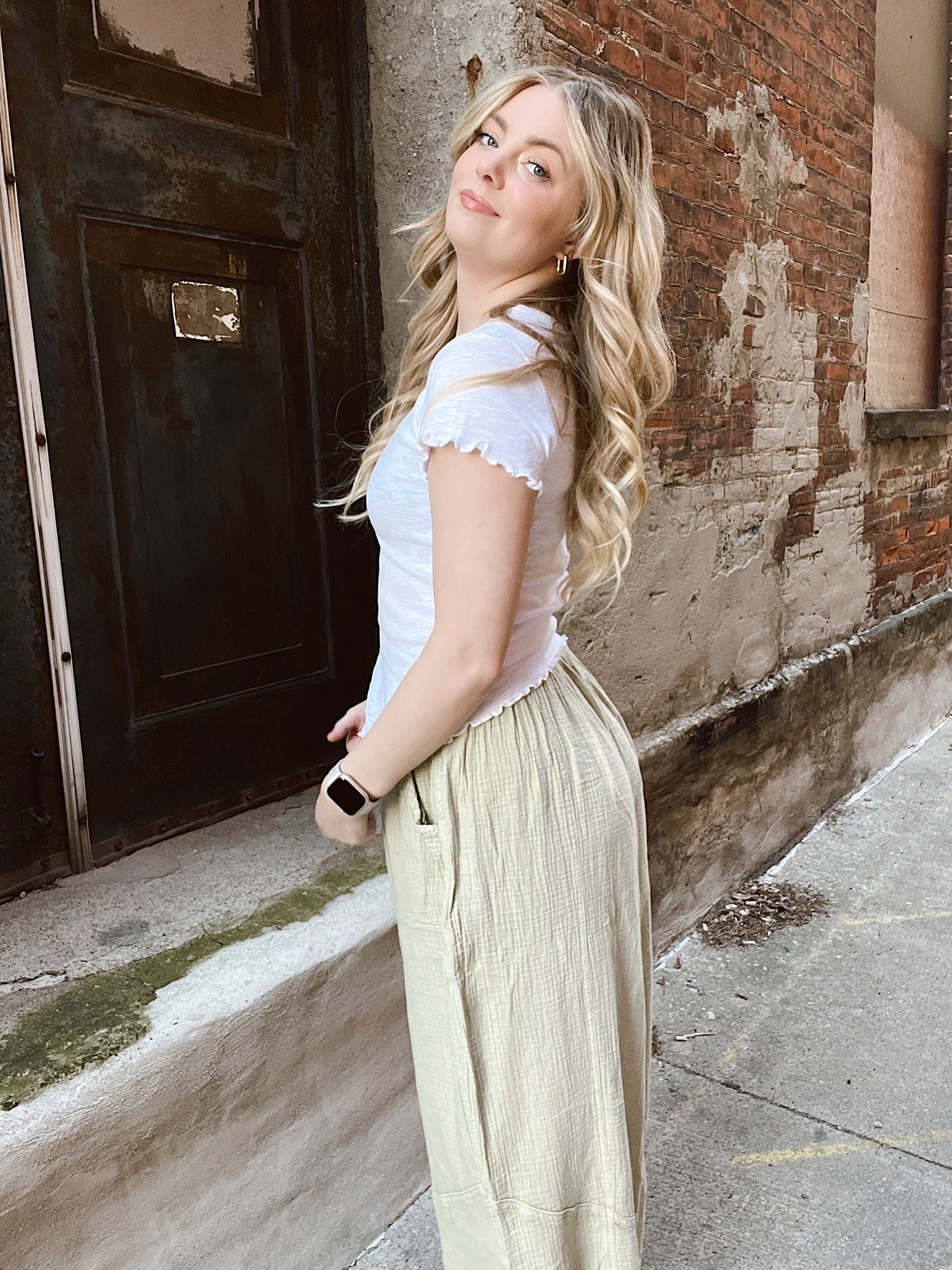Gracelynn White Tee