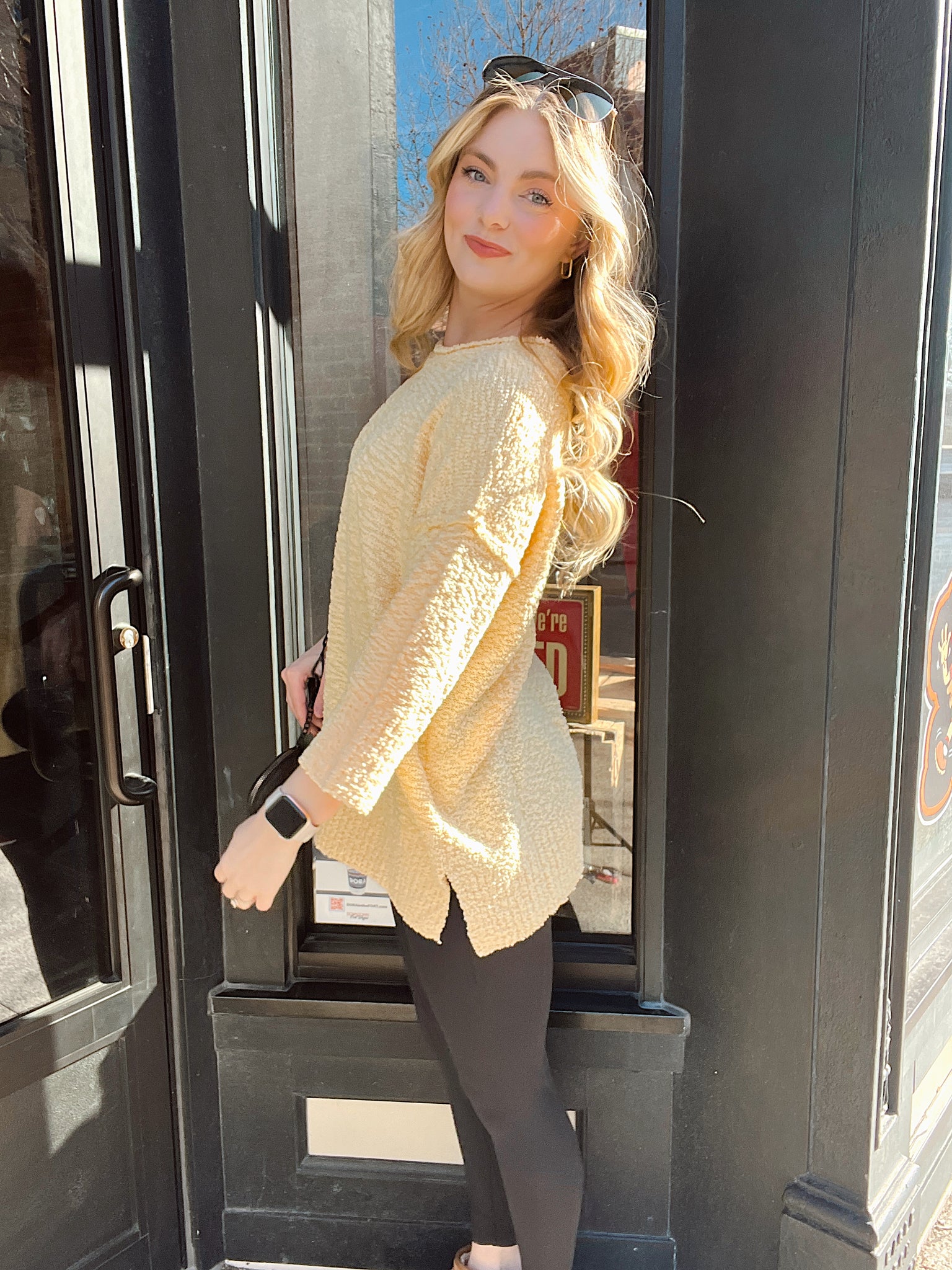 Give Me Sunshine Yellow Sweater