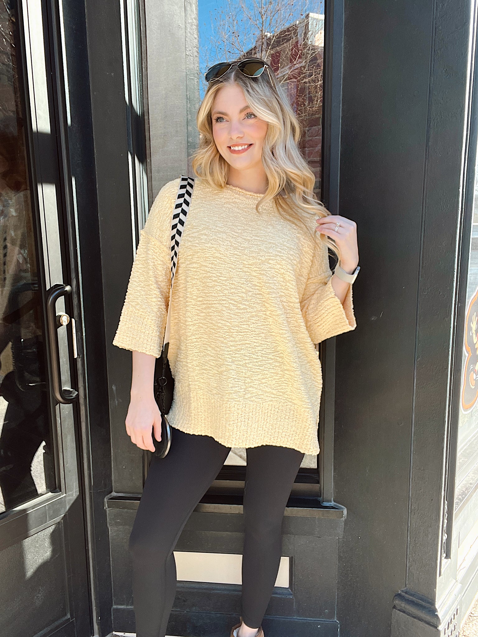Give Me Sunshine Yellow Sweater