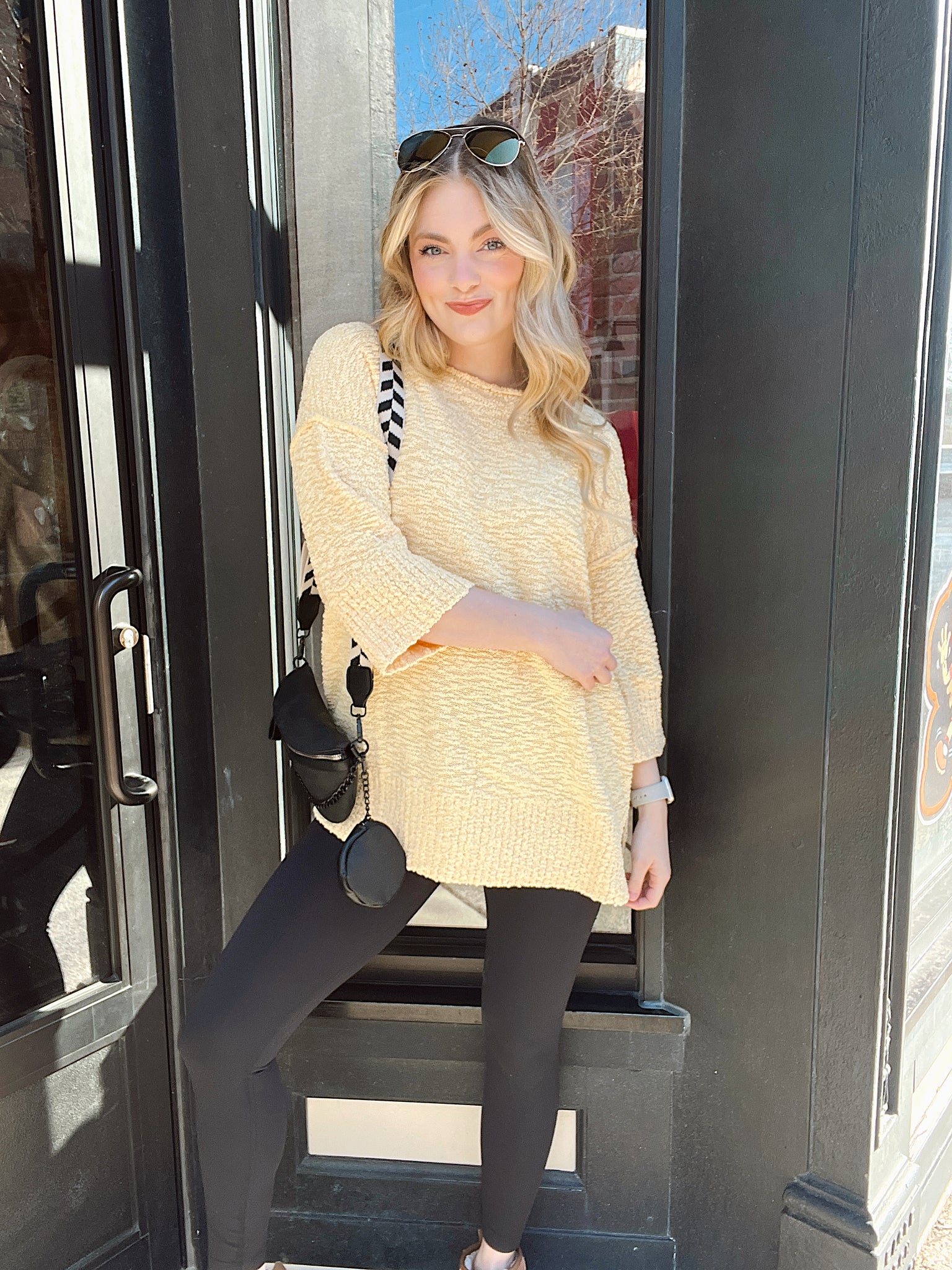 Give Me Sunshine Yellow Sweater