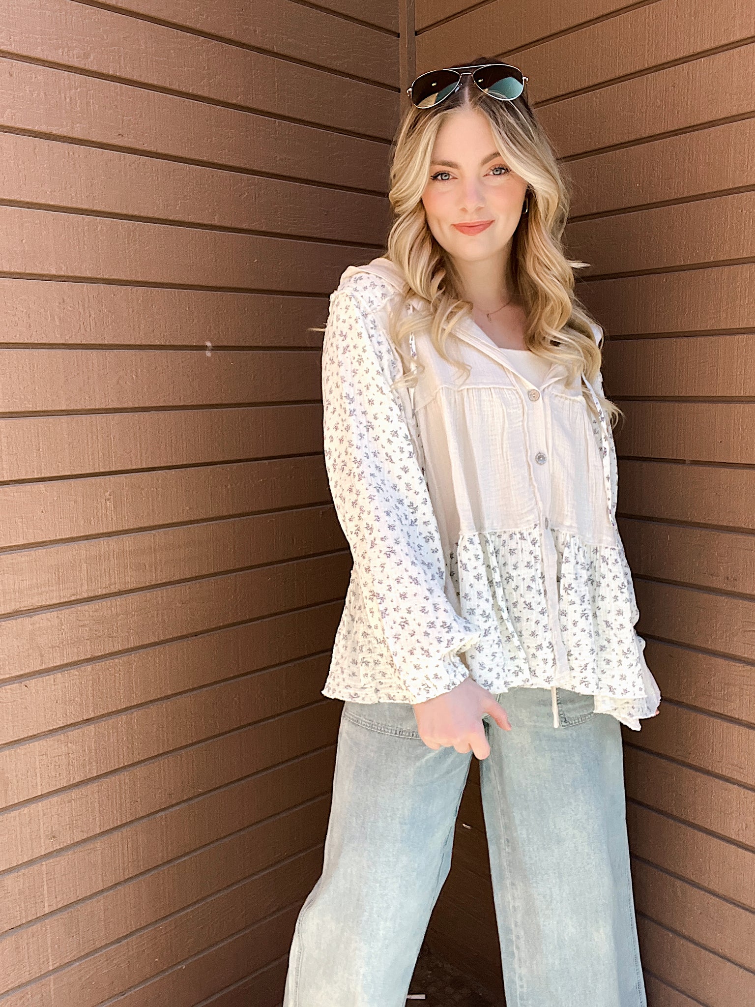 Breathe In Sunshine Hooded Top