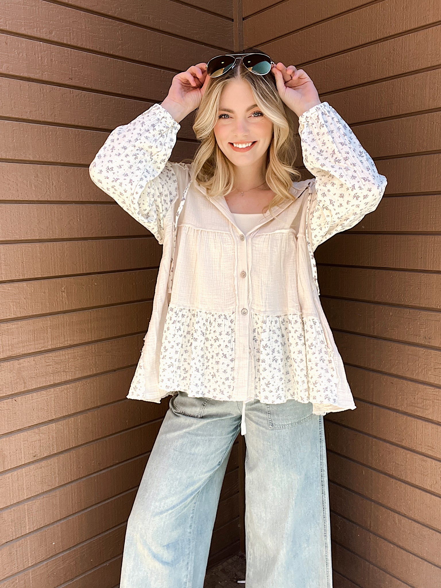 Breathe In Sunshine Hooded Top