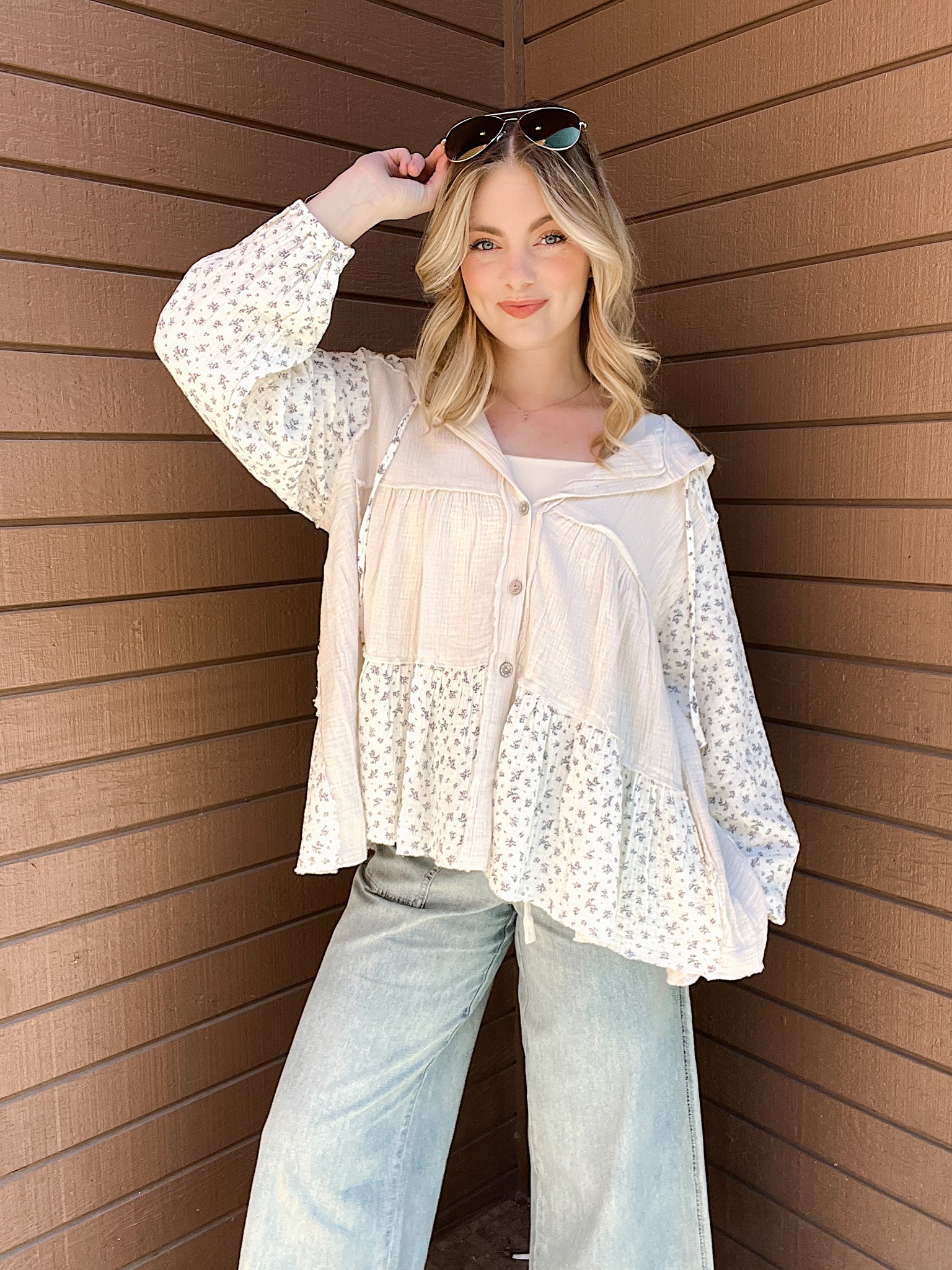 Breathe In Sunshine Hooded Top