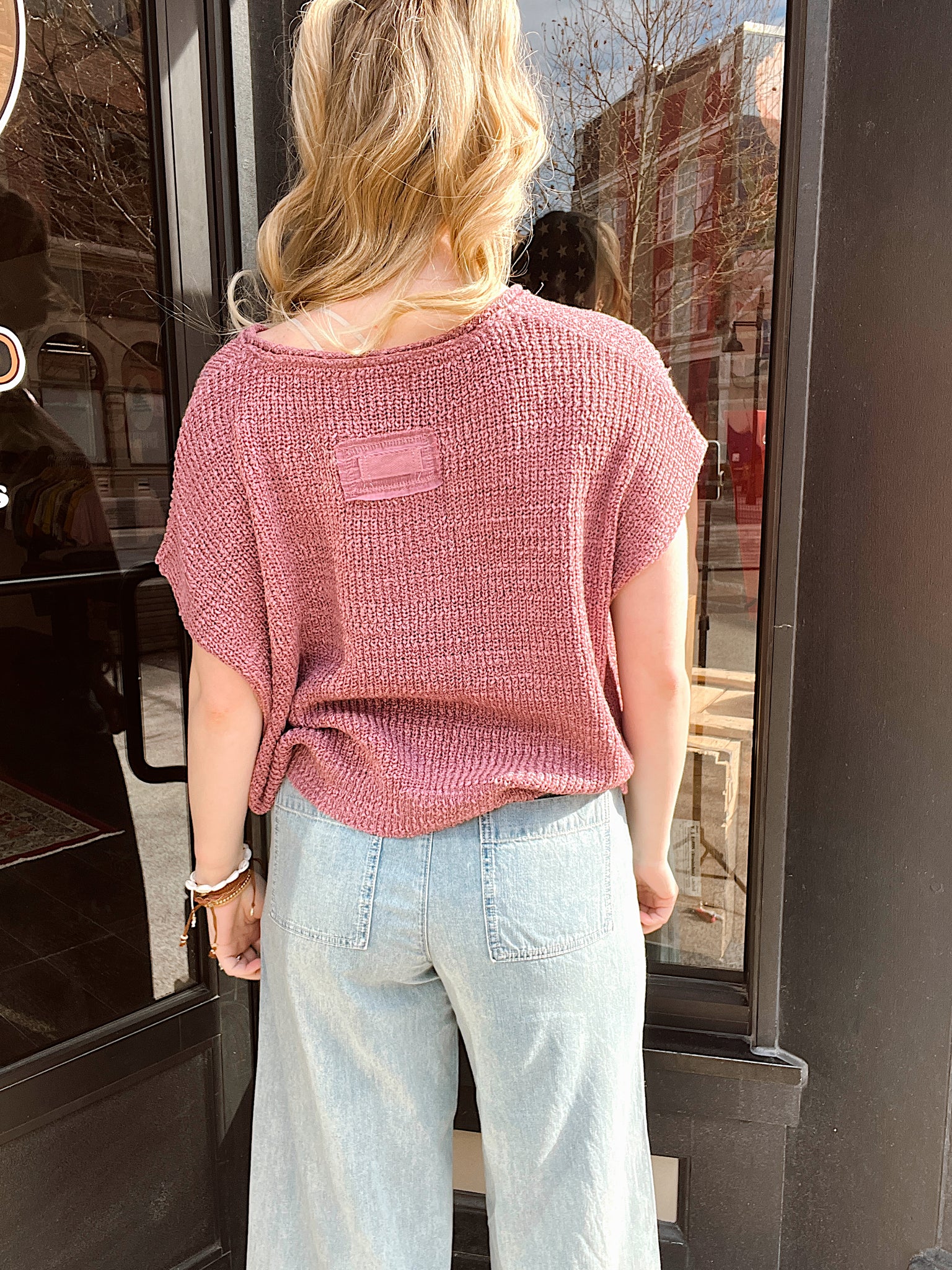 Zenna Split Neck Sweater