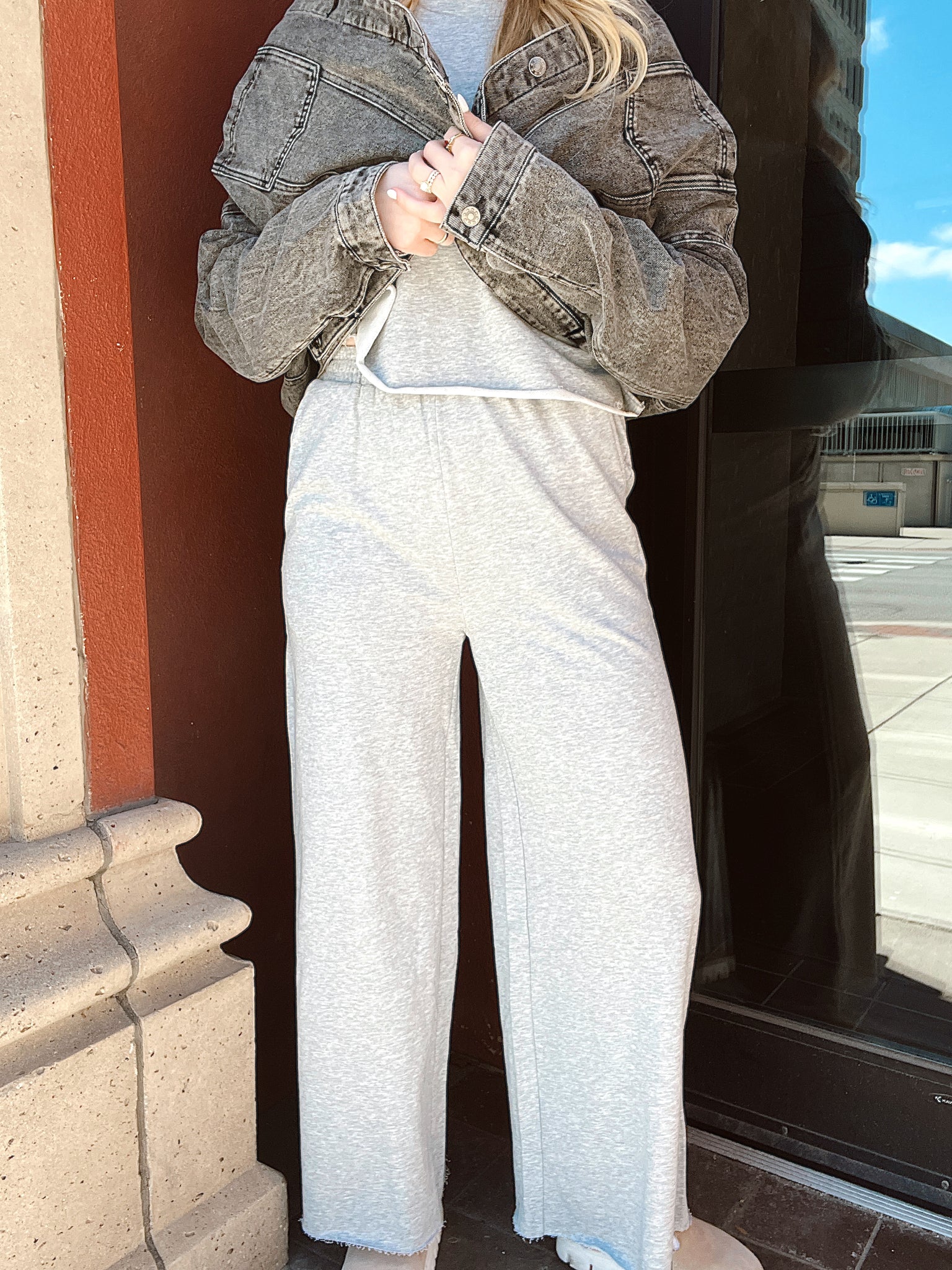 Good Feels Heather Grey Set