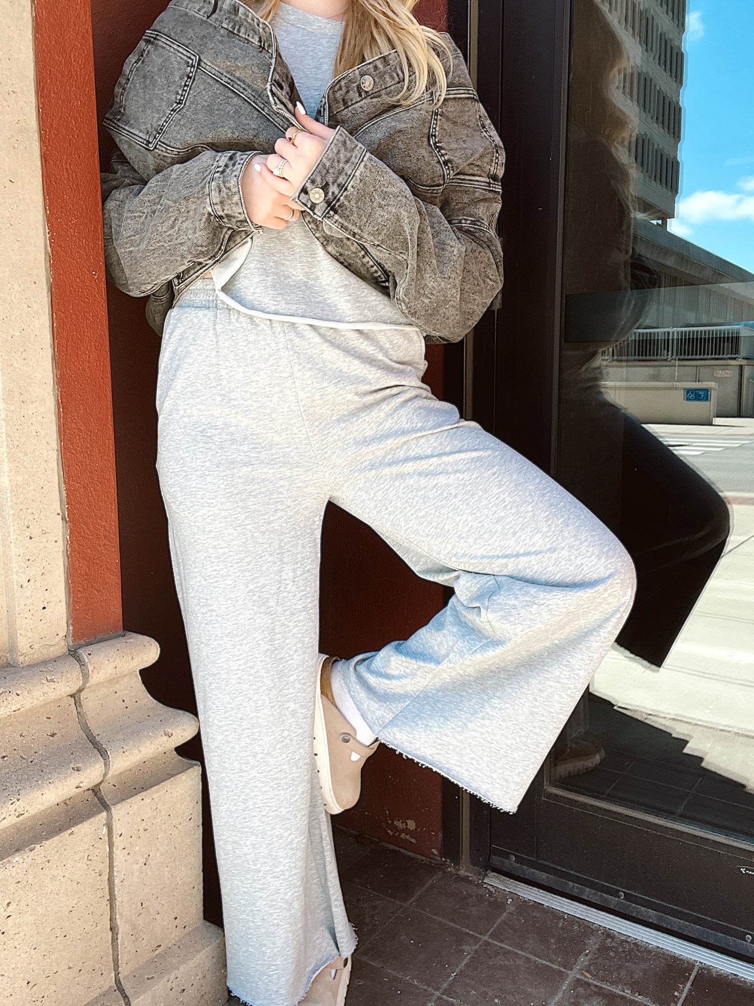Good Feels Heather Grey Set