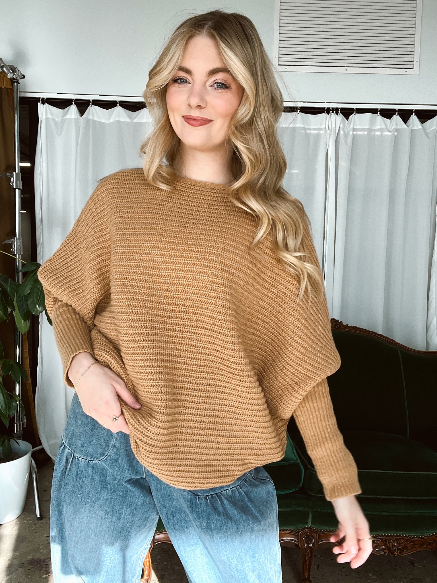 FINAL SALE Keep You Around Mustard Sweater