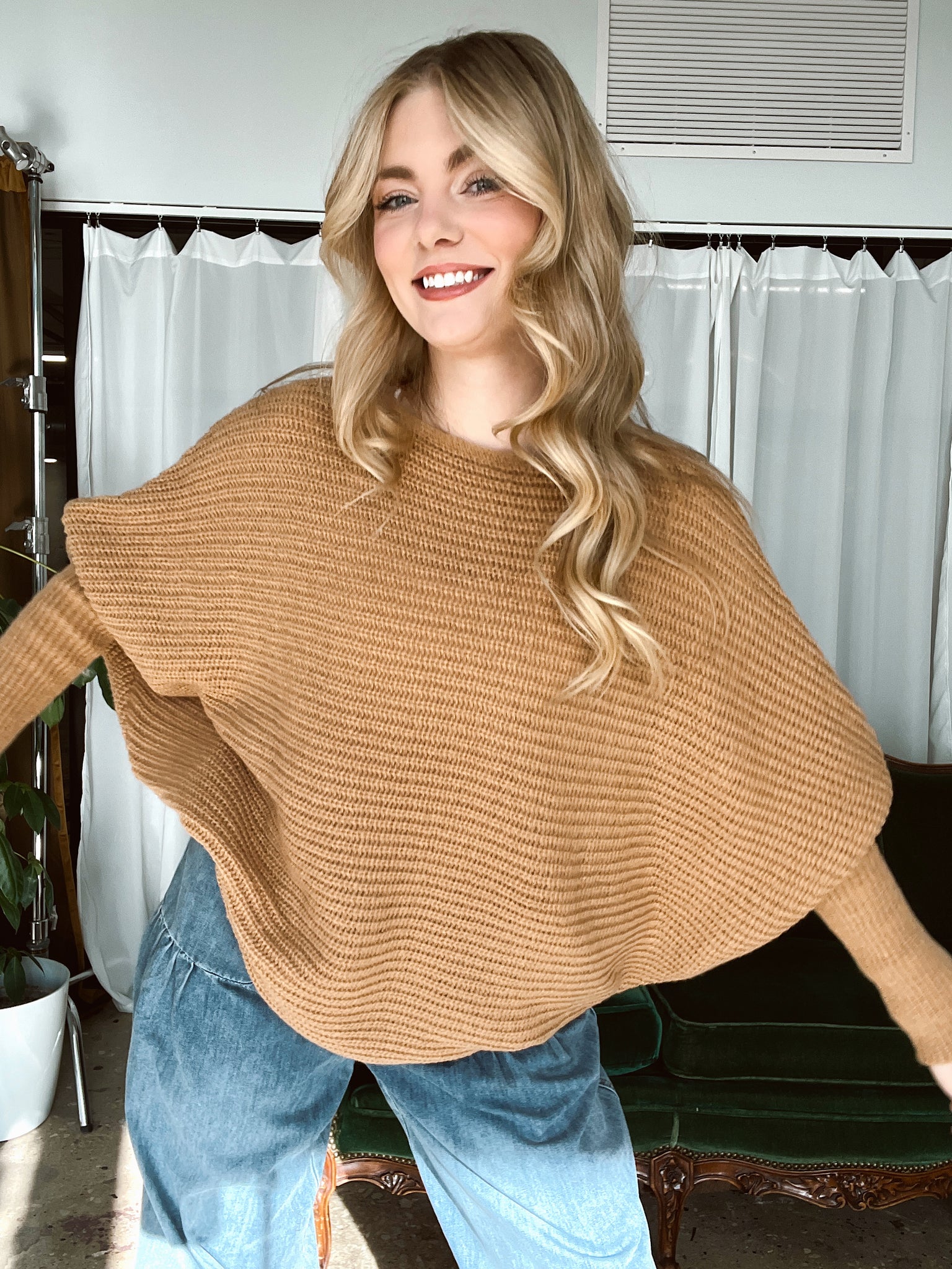 FINAL SALE Keep You Around Mustard Sweater