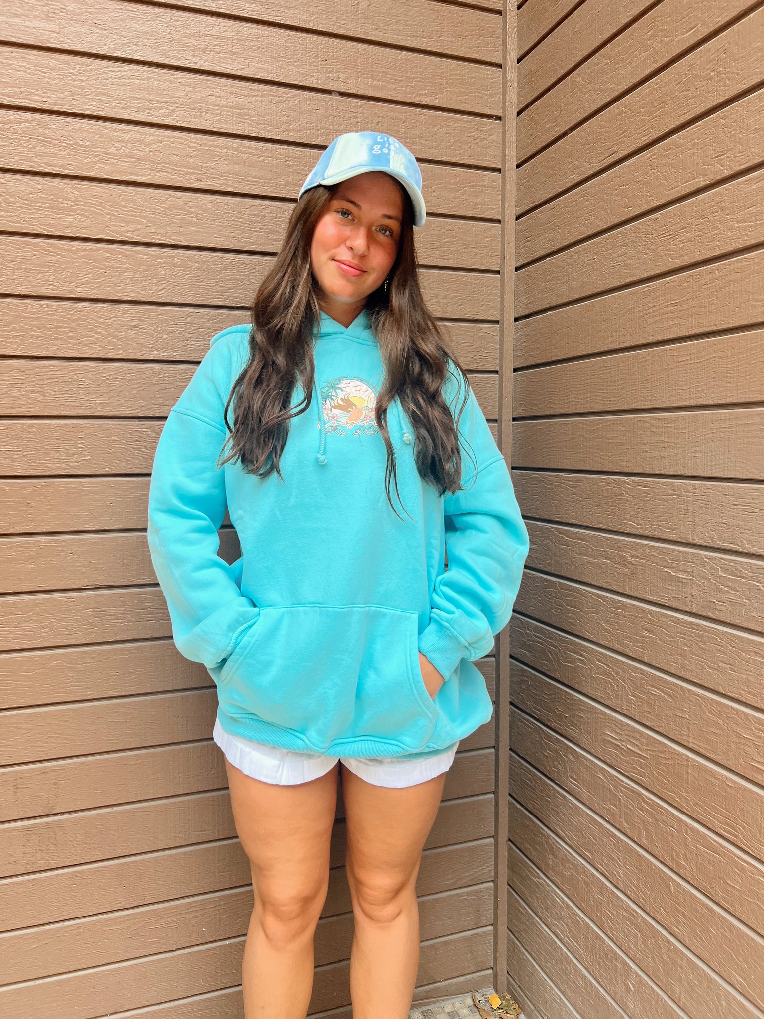 FINAL SALE- Cowgirl Lagoon Hoodie