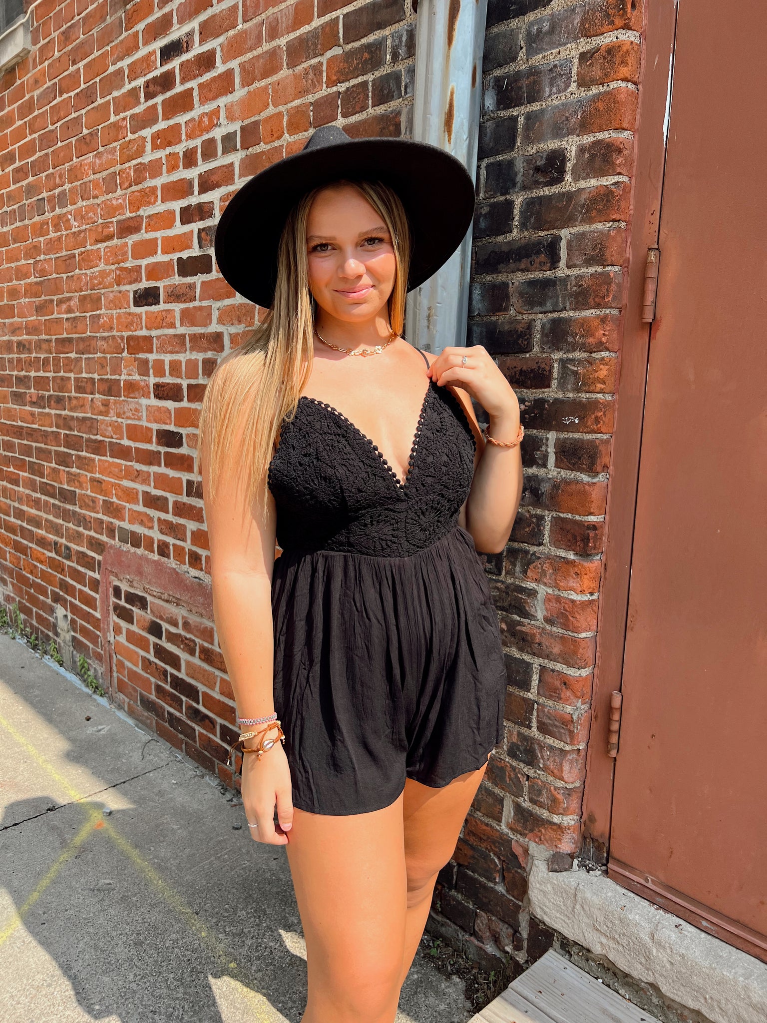Turning Point Black Romper