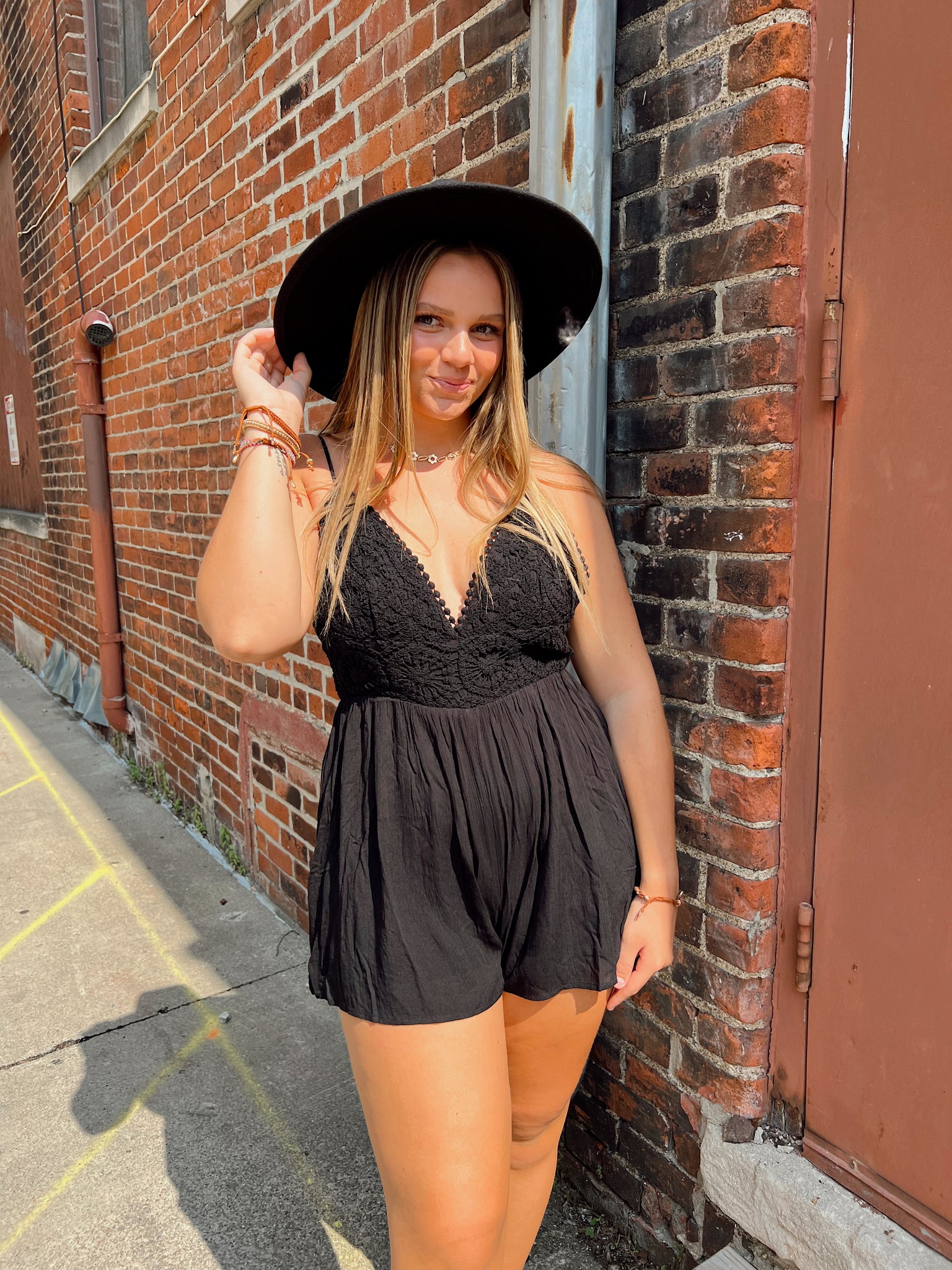 Turning Point Black Romper