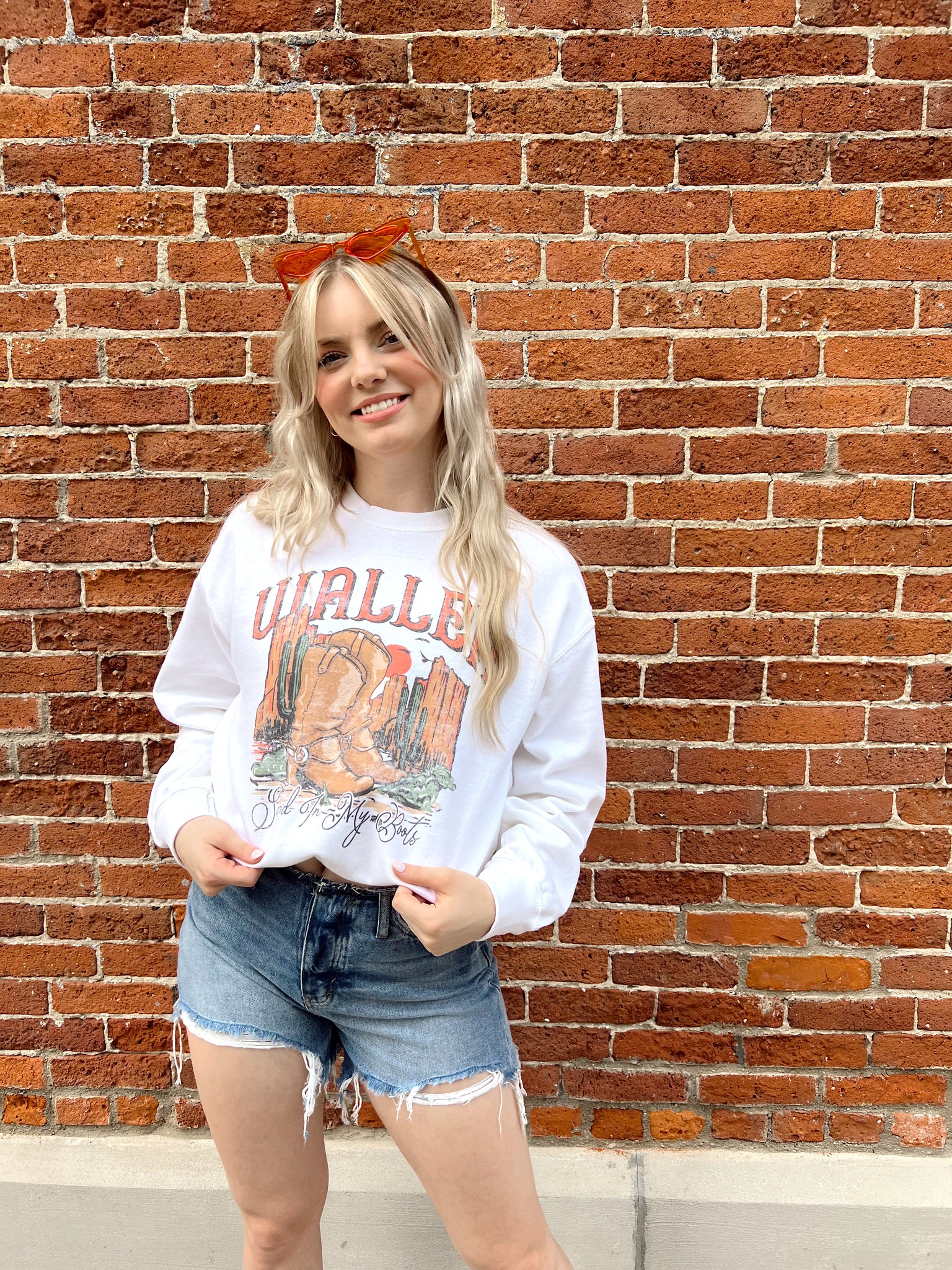 Morgan Wallen White Sweatshirt