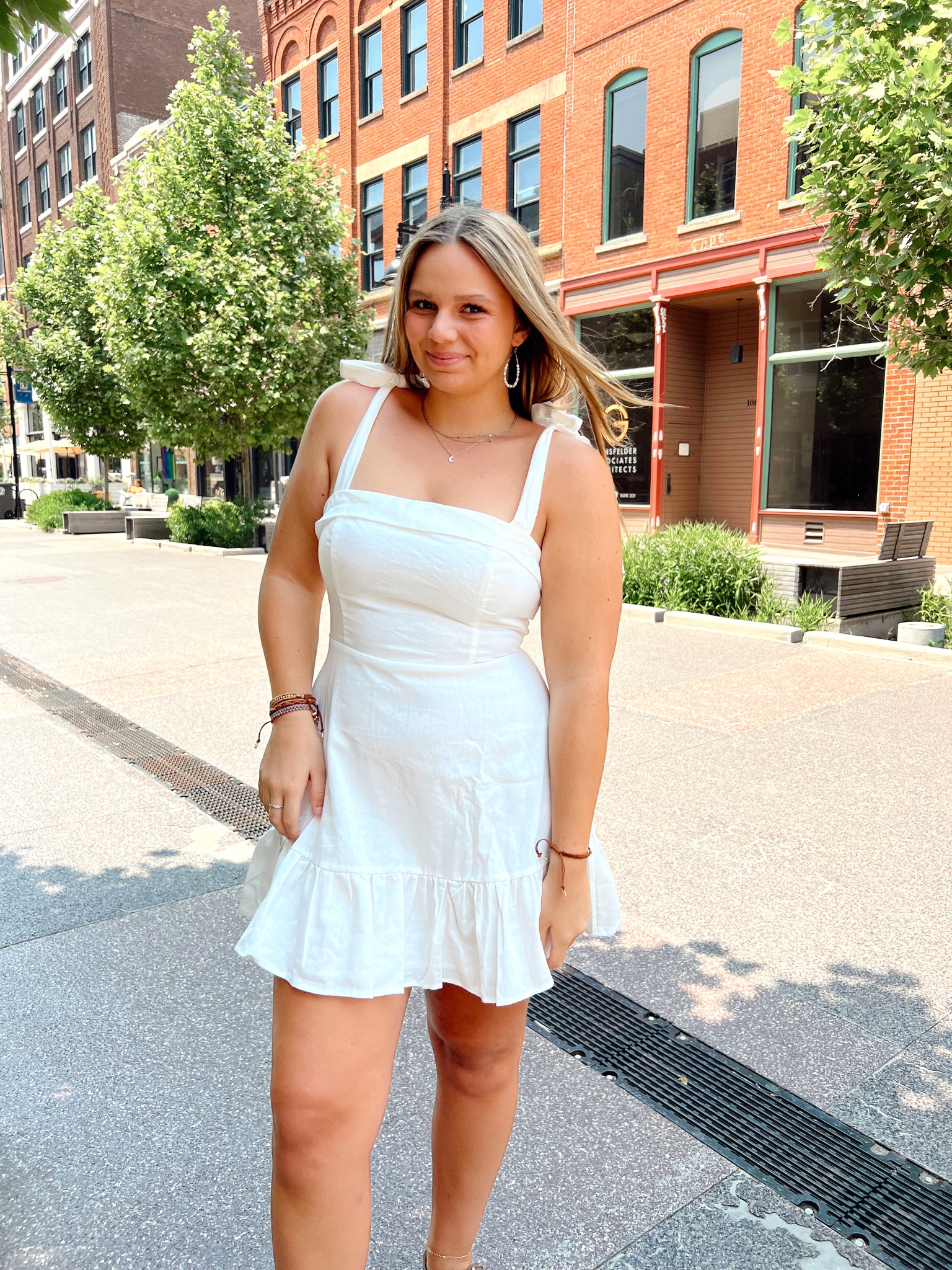 FINAL SALE- Pure Love White Mini Dress