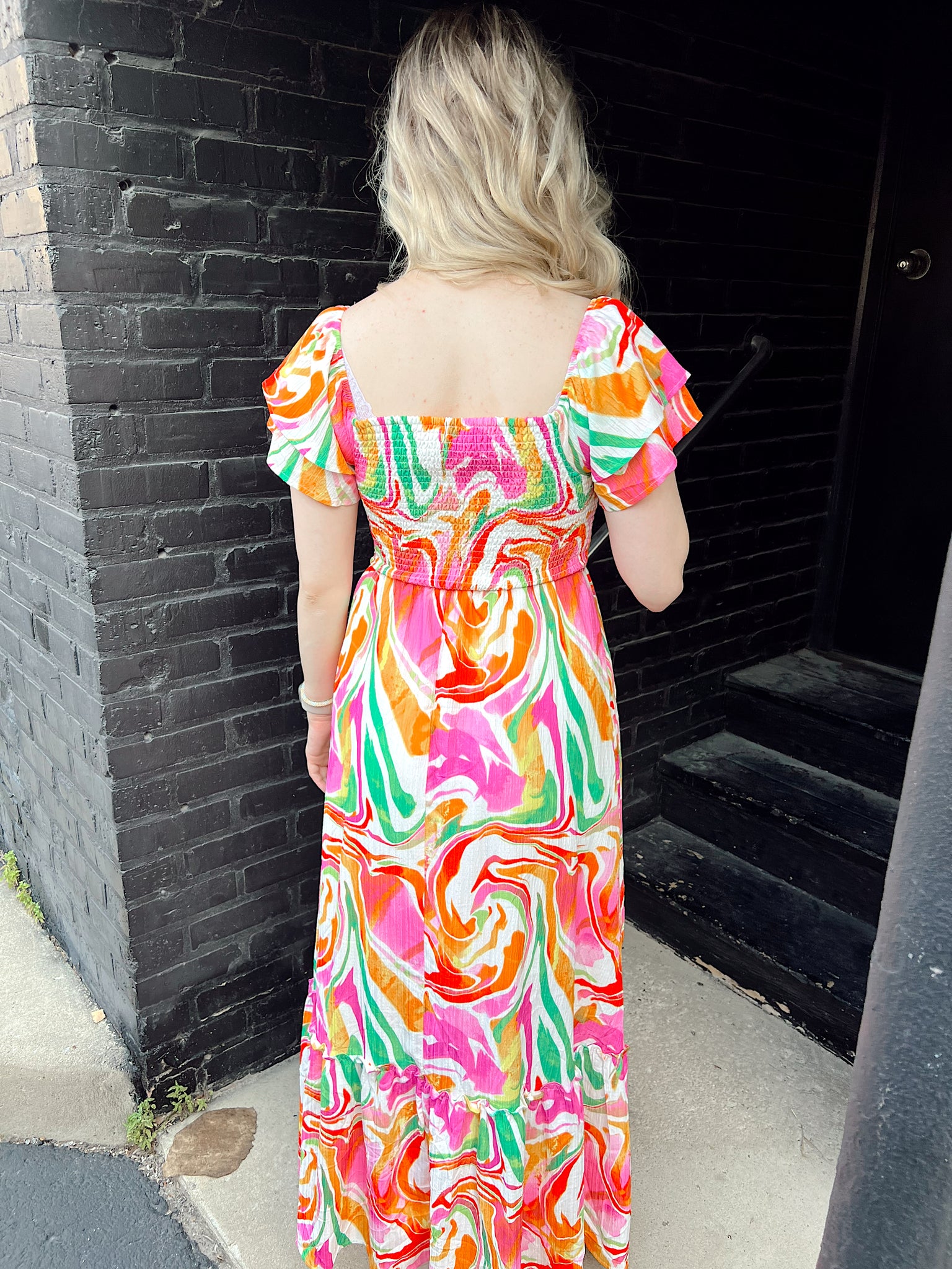 FINAL SALE- Sierra Hills Pink Maxi Dress