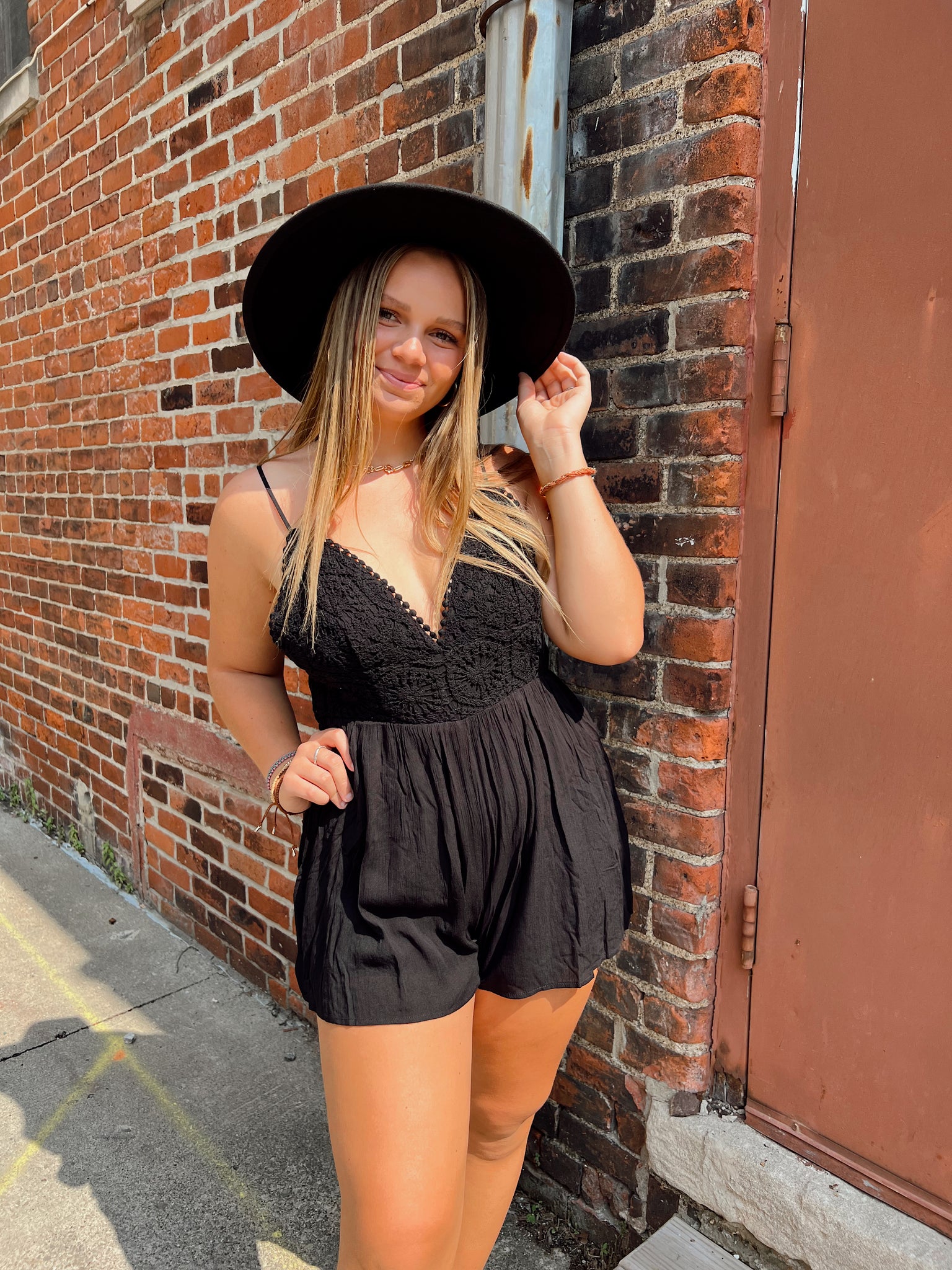 Turning Point Black Romper