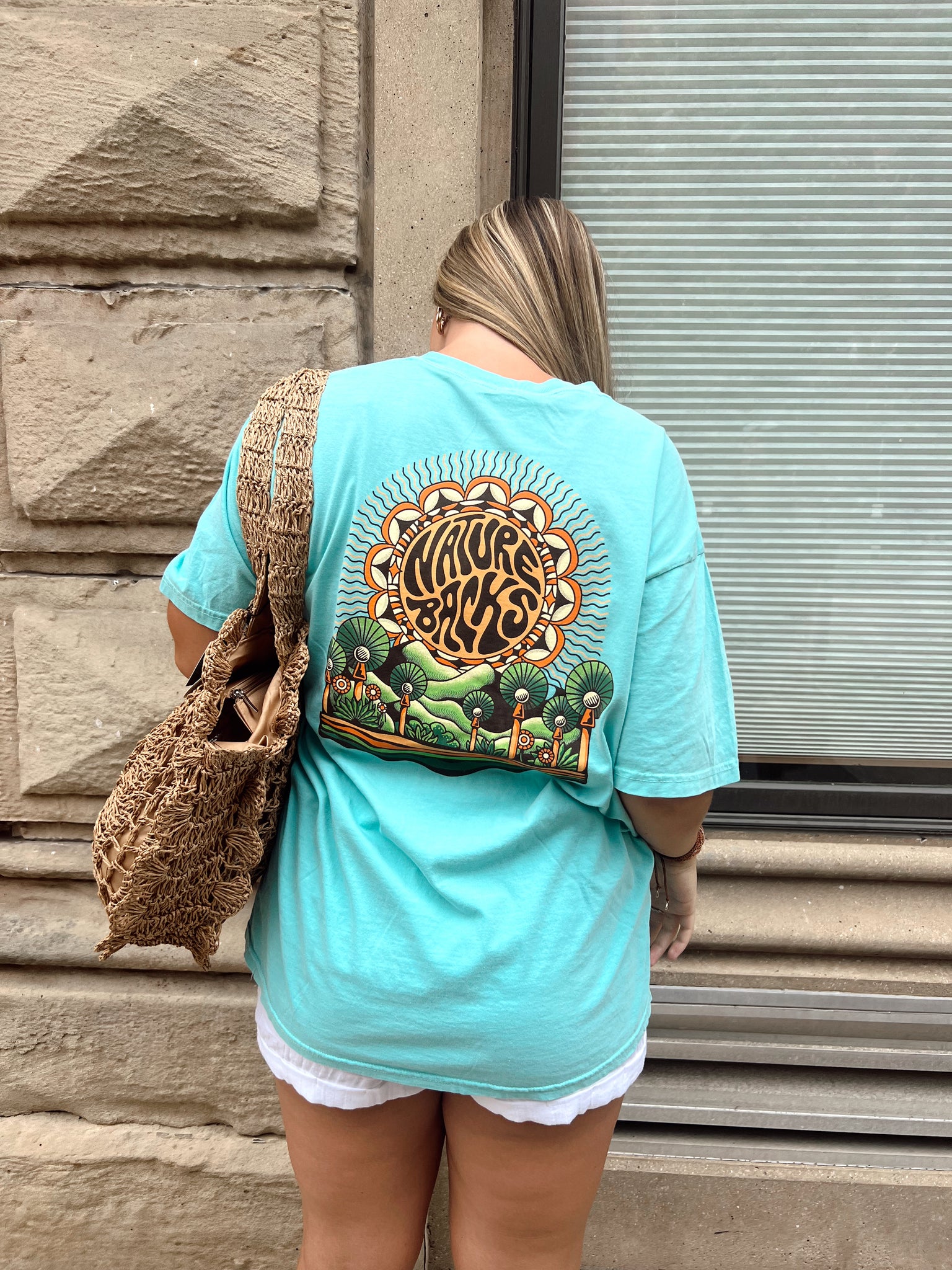 Nature Backs Mint T-Shirt