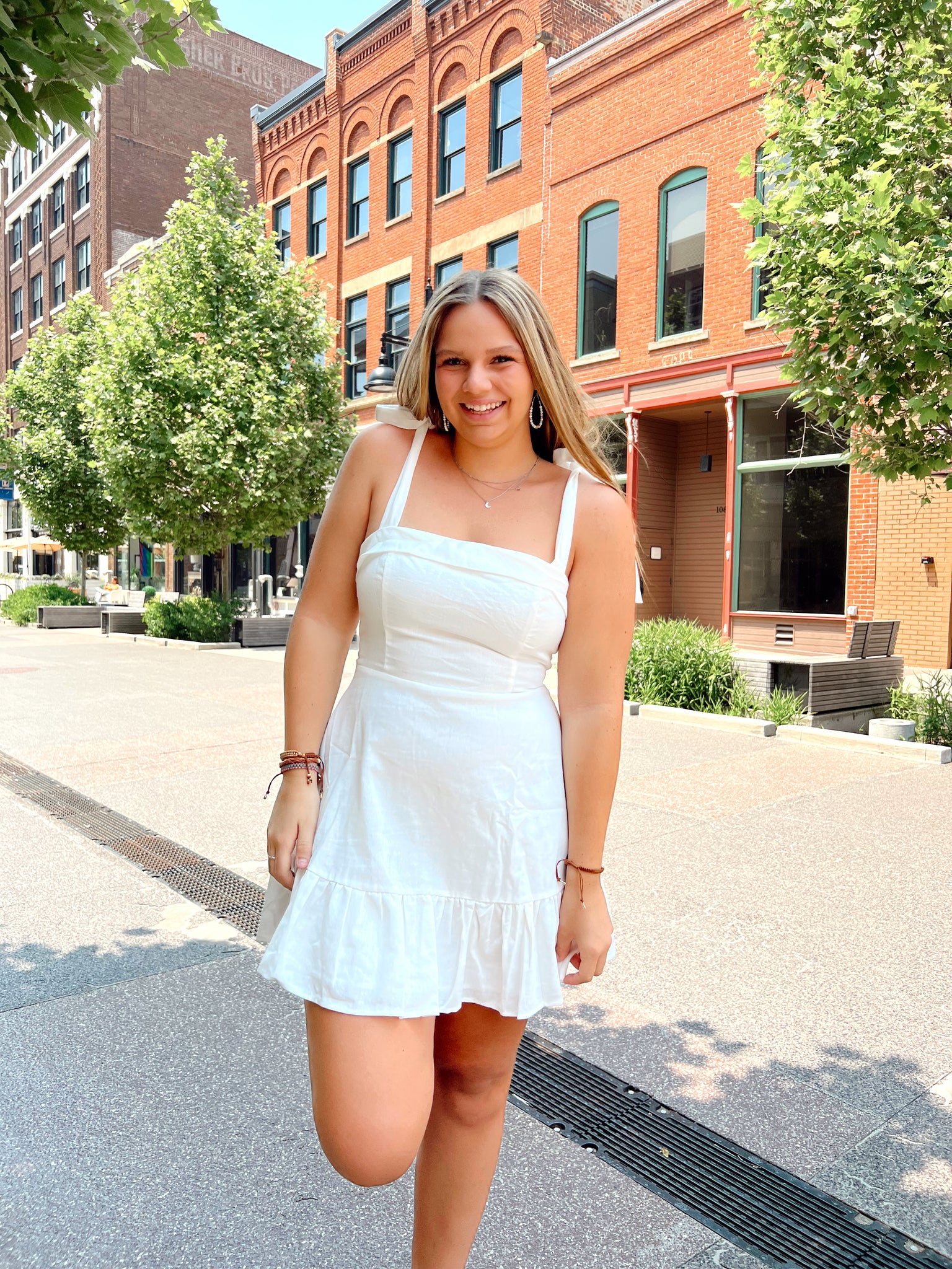 FINAL SALE- Pure Love White Mini Dress