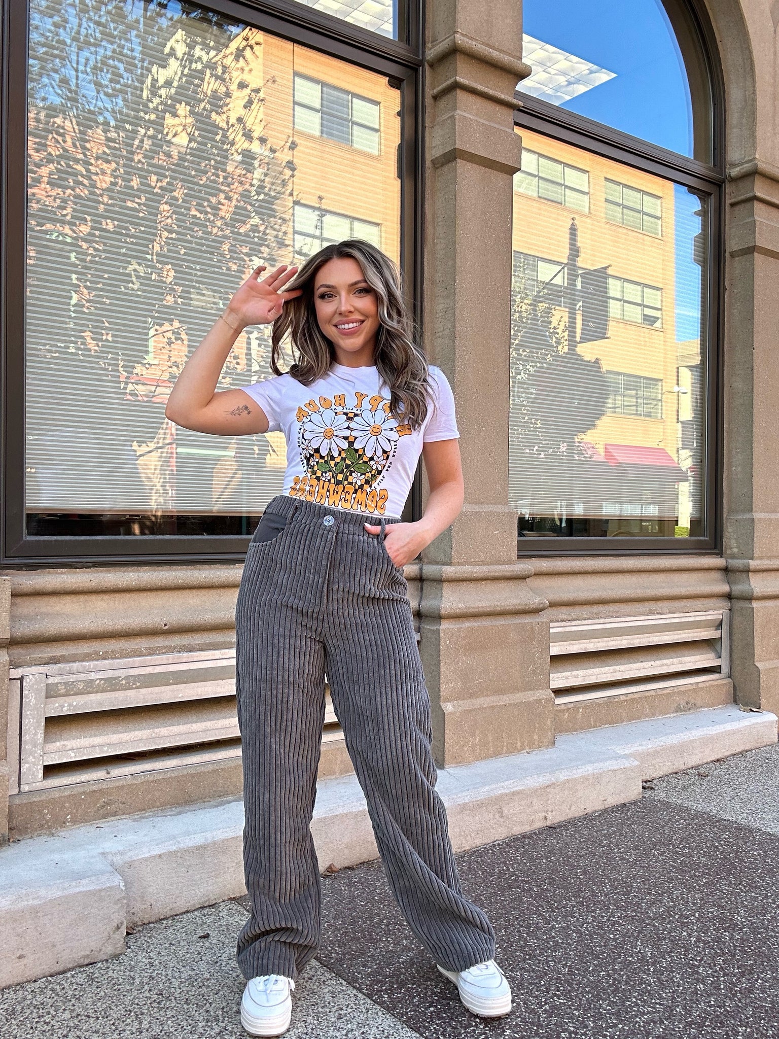 FINAL SALE- Nobody Compares Navy Corduroy Pants