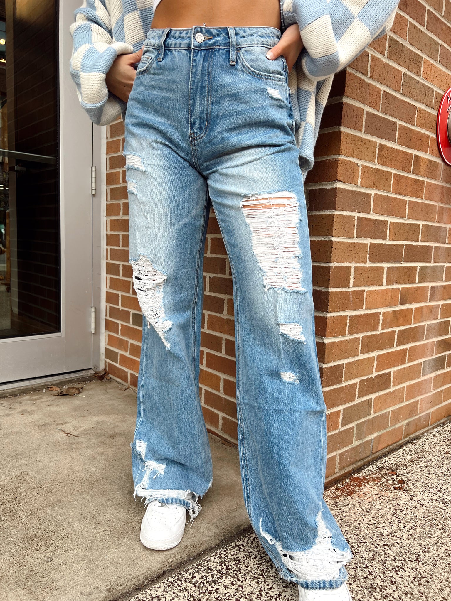 No Letting Go Medium Wash 90's Vintage Loose