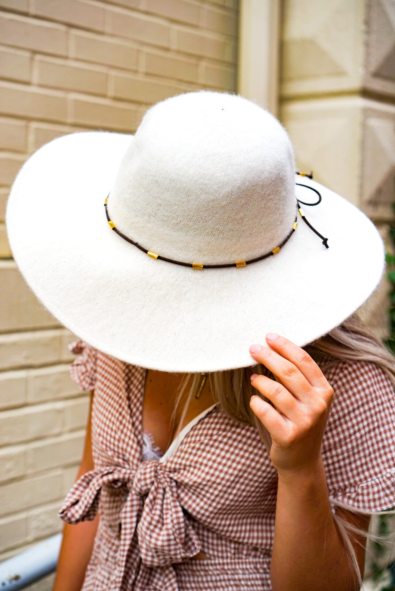 Ivory Wool Hat