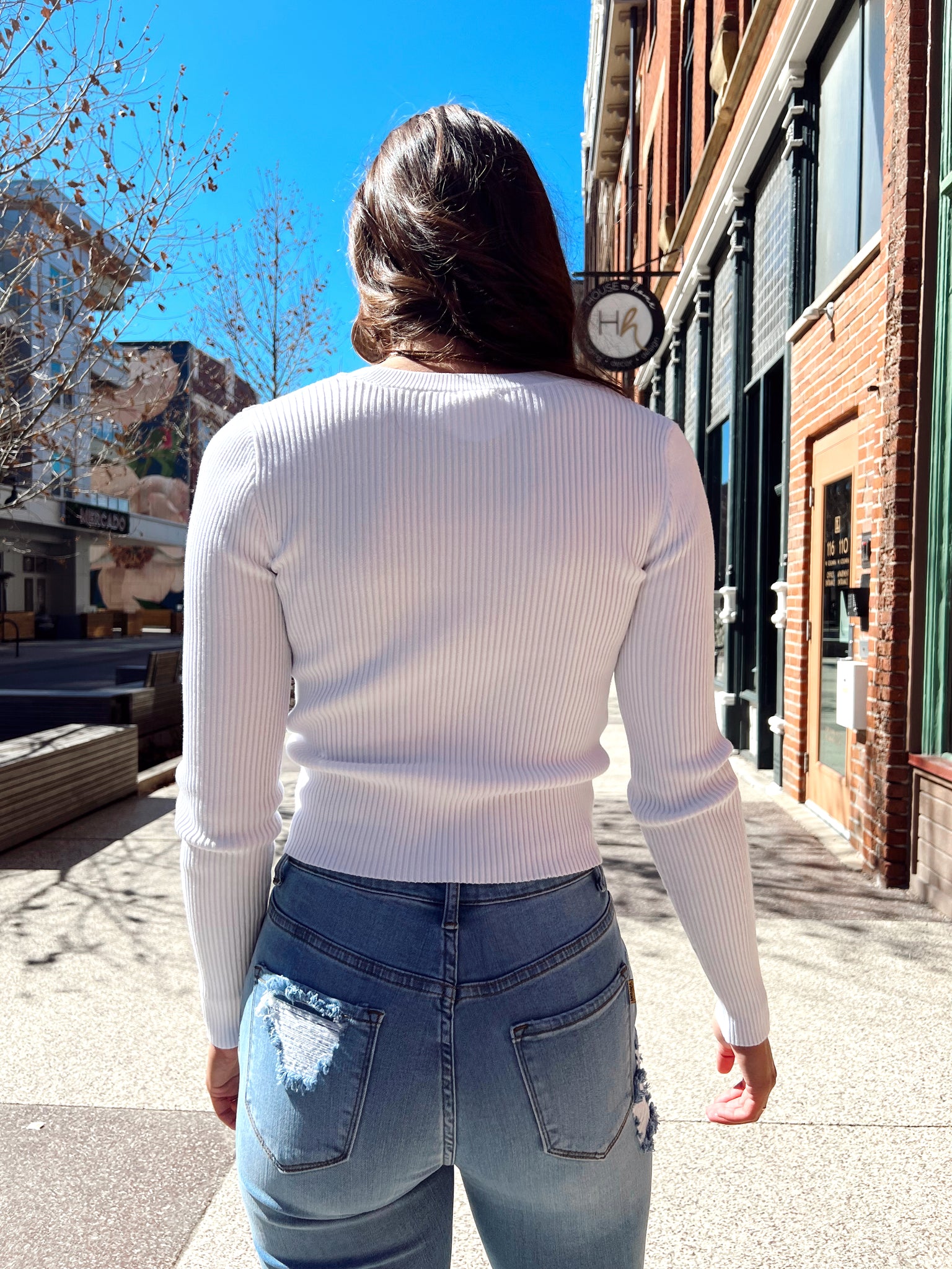 FINAL SALE- Dream Bound White Long Sleeve Top