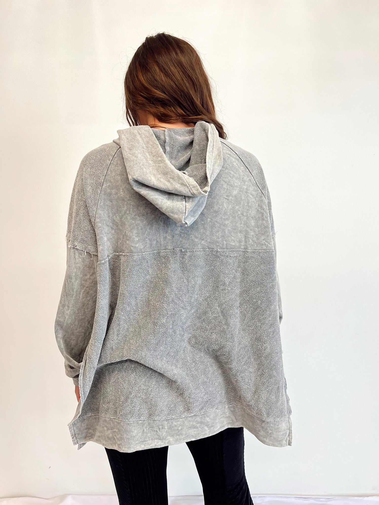 Upgrade You Charcoal Hoodie