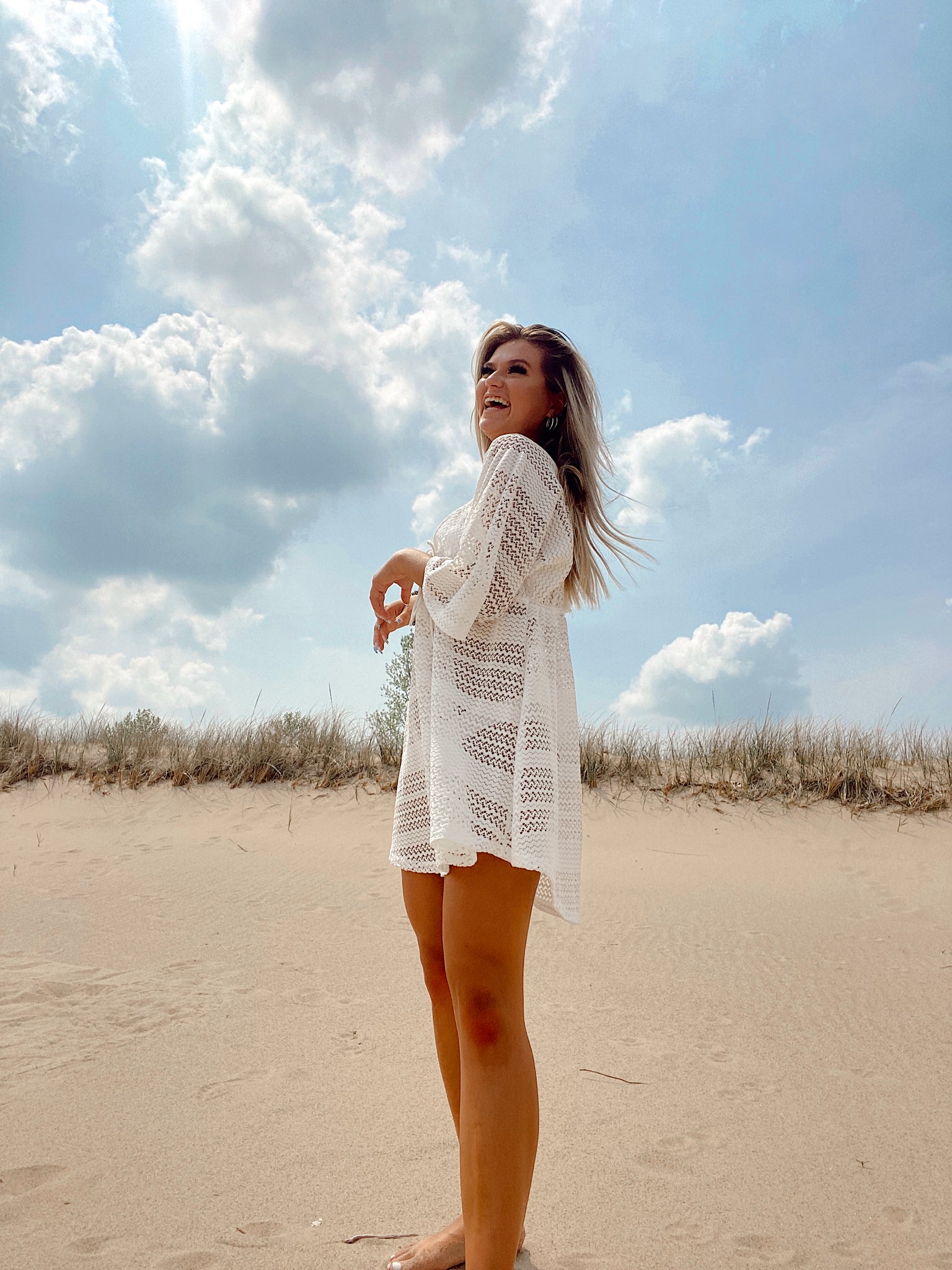 FINAL SALE- Rayna Ivory Dress
