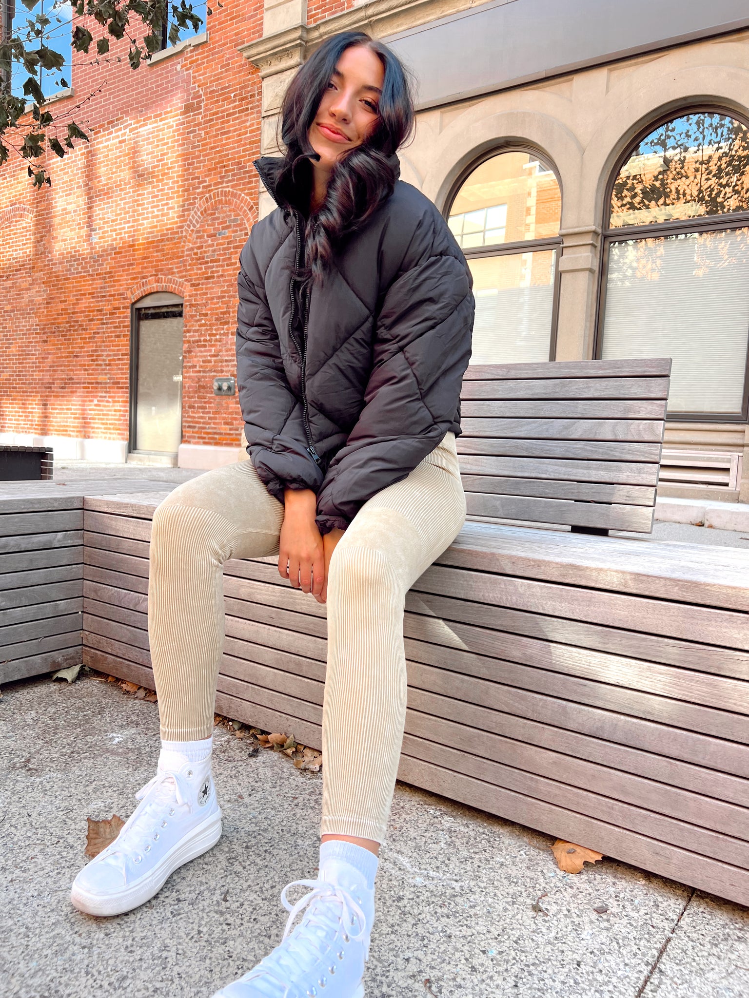 FINAL SALE- Gather Me Close Butterscotch Leggings