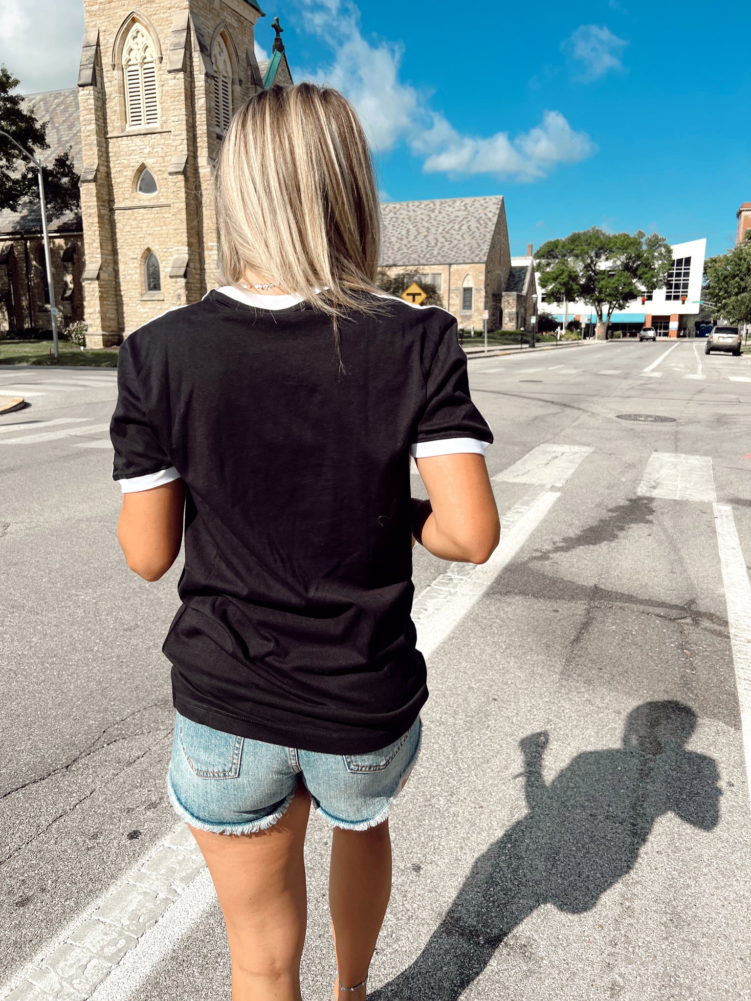 Never Lost A Tailgate Black Tee
